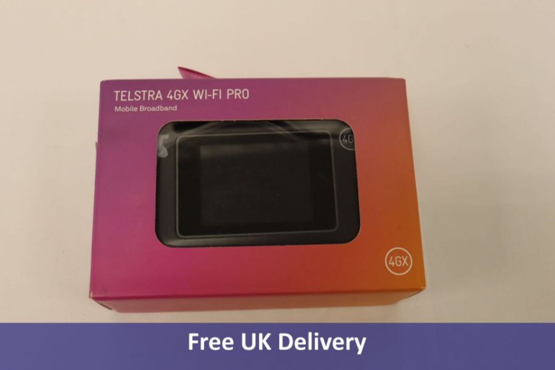 Telstra 4GX WiFi Pro, Connects up to 10 Wi-Fi enabled devices, Black, E5787PH