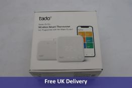 Tado Wireless Smart Thermostat V3, Starter Kit with Hot Water Control