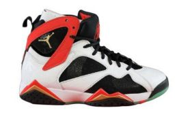 Nike Men's Air Jordan 7 Retro GC China Edition Trainers, White and Chile Red Black, UK 6. CW2805 160