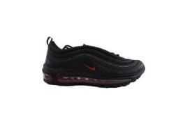 Nike Women's Air Max 97 Trainers, Black and Red, UK 5.5