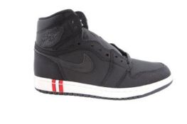 Nike Men's Air Jordan 1 Retro High Paris Saint Germain Trainers, Black, UK 8