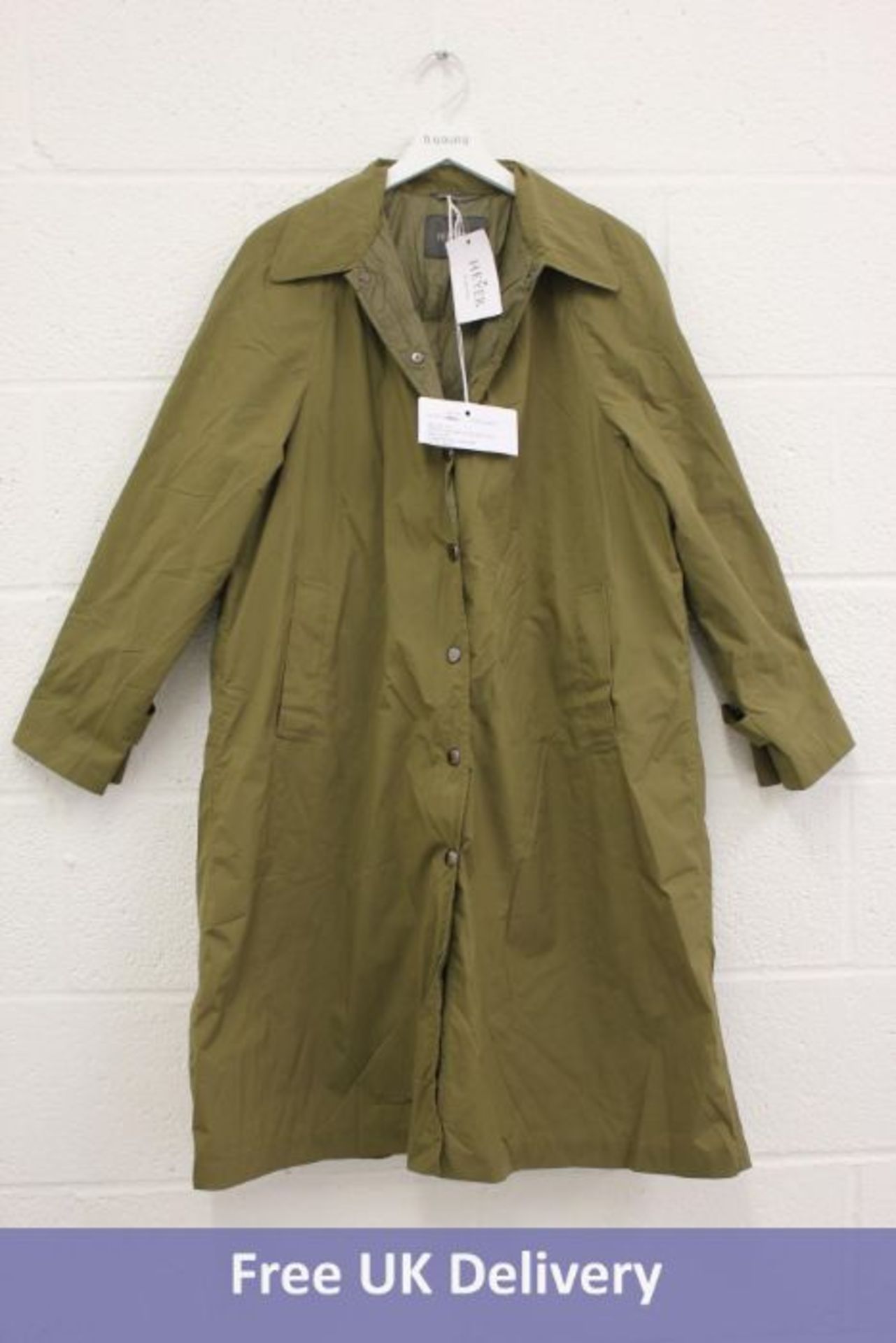 Three items of Heyer Women's Clothing to include 1x Elect Coat, Green Size 34-50, 1x Elect Long Coat