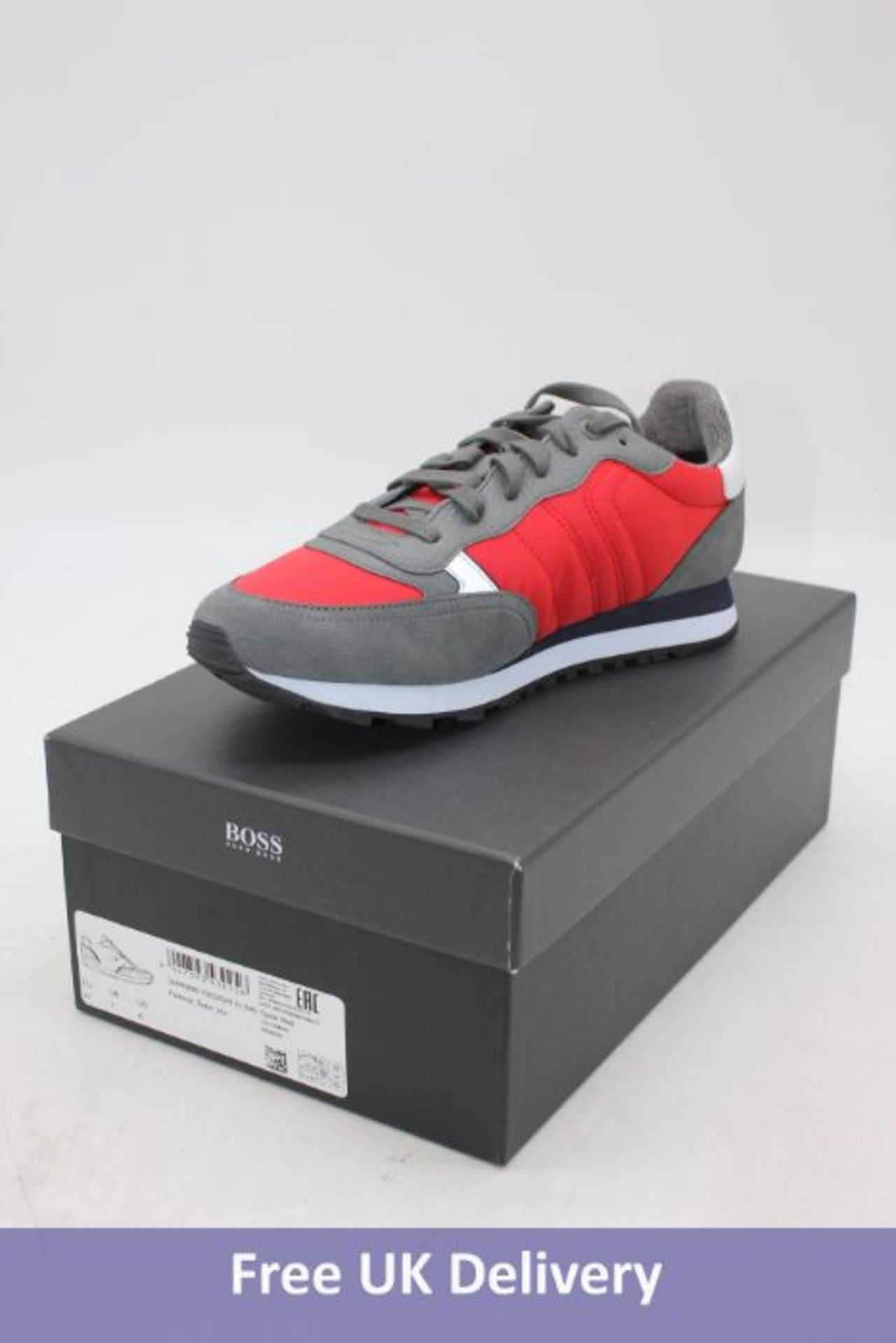 Hugo Boss Parkour, Red/Grey, UK 7