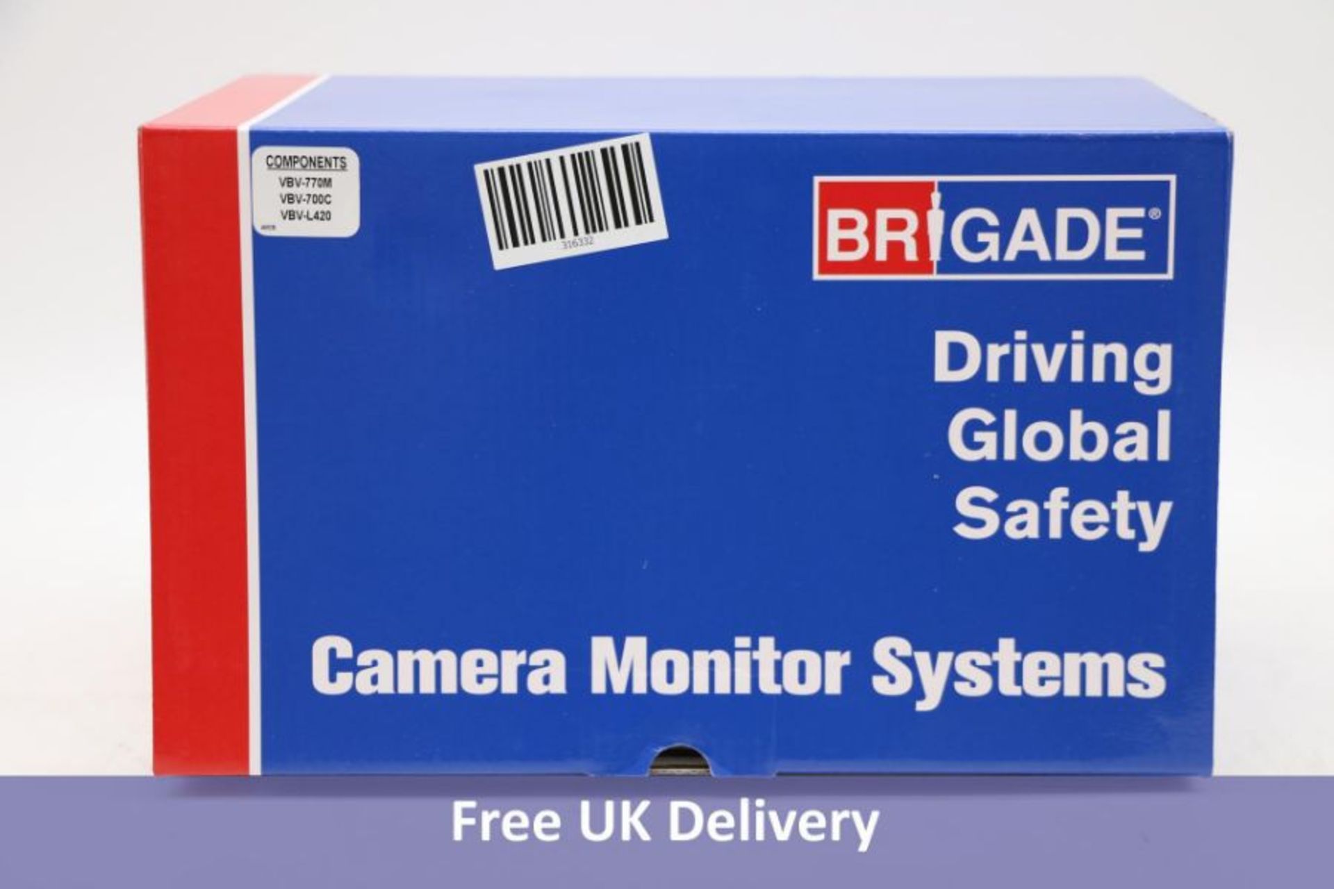 Brigade Single Select Camera Monitor System For Rigid Vehicles, VBV-770-000-4692B