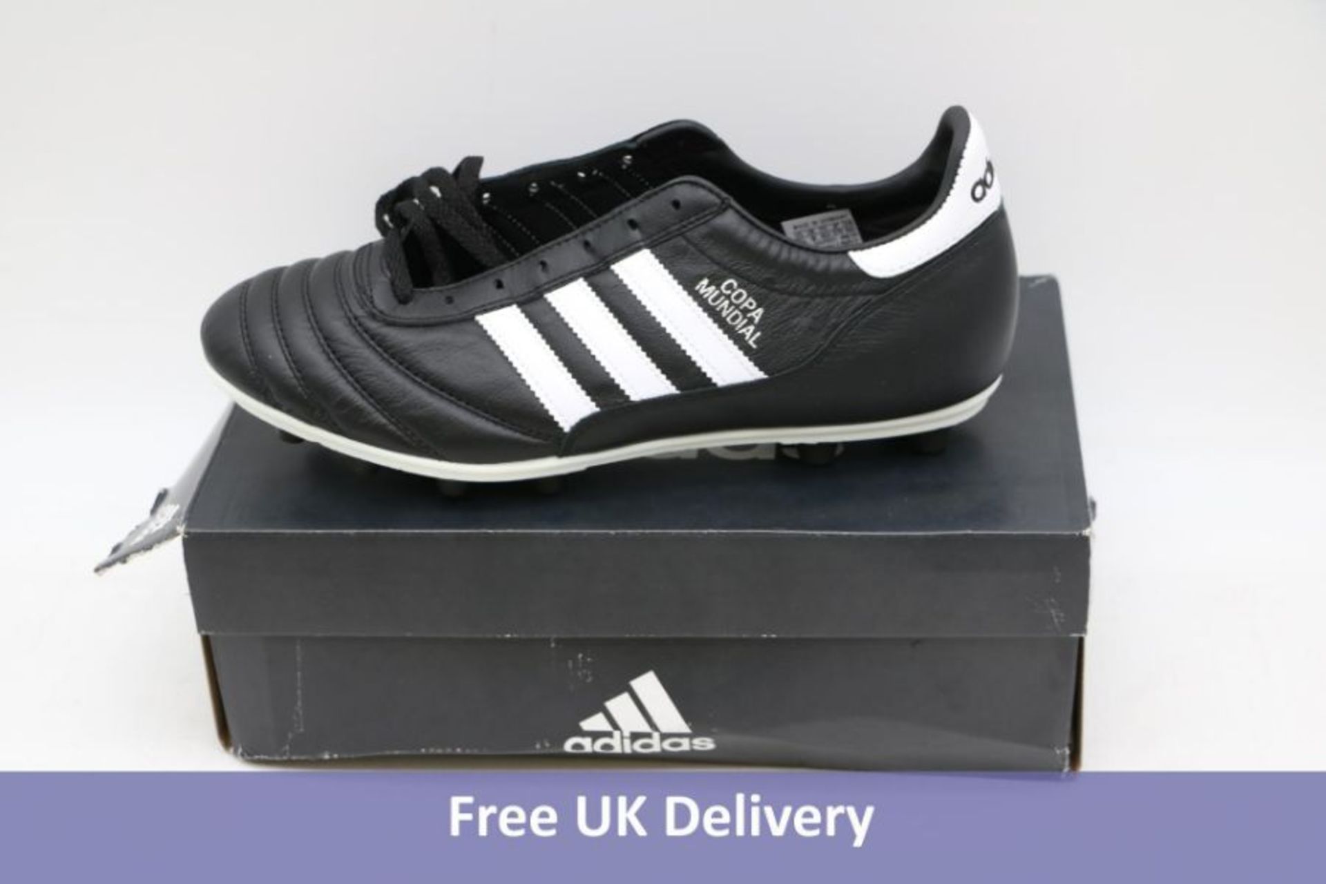 Adidas Copa Mundial Men's Football Boots, Black/White, UK 9