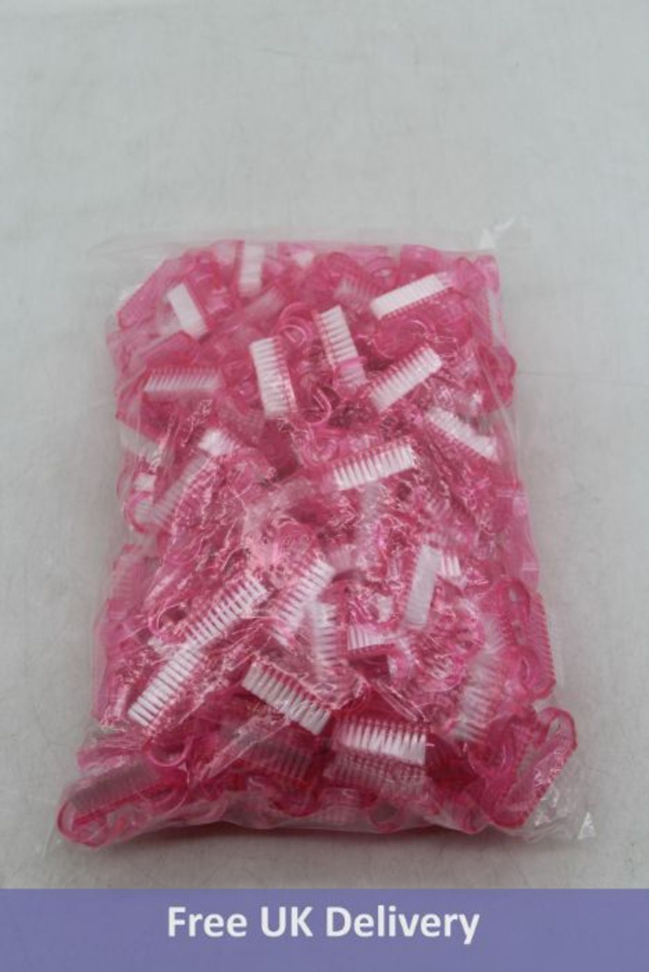 Approximately 100 Nail Brushes, Pink