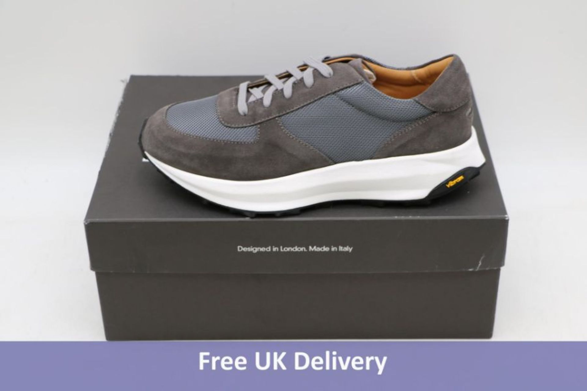 Trinity Tech Men's Unseen Trainers Grey/Grey, Size 41