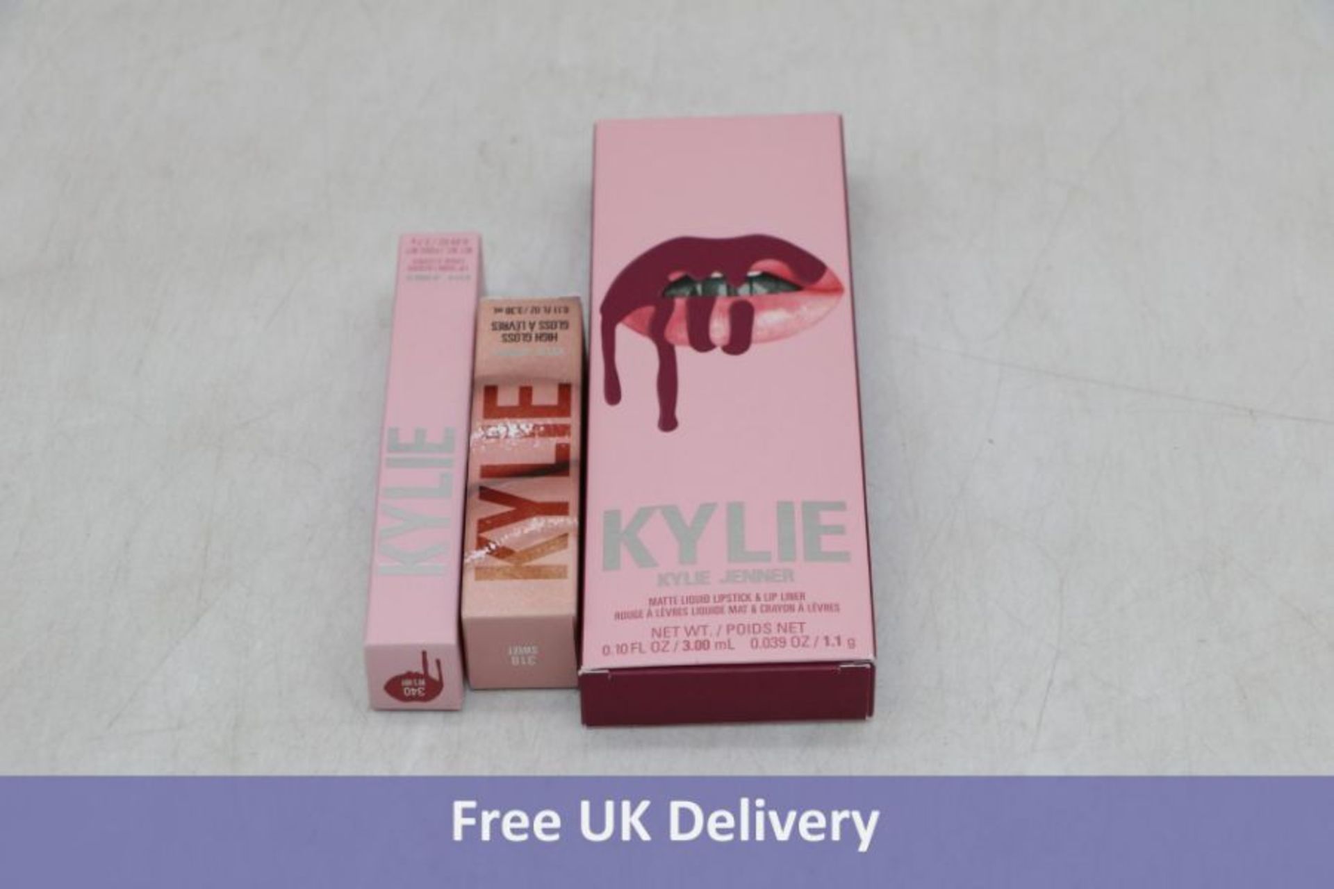 Kylie Jenner Matte Liquid Lipstick, High Gloss Lip Gloss and Lip Shine Lacquer