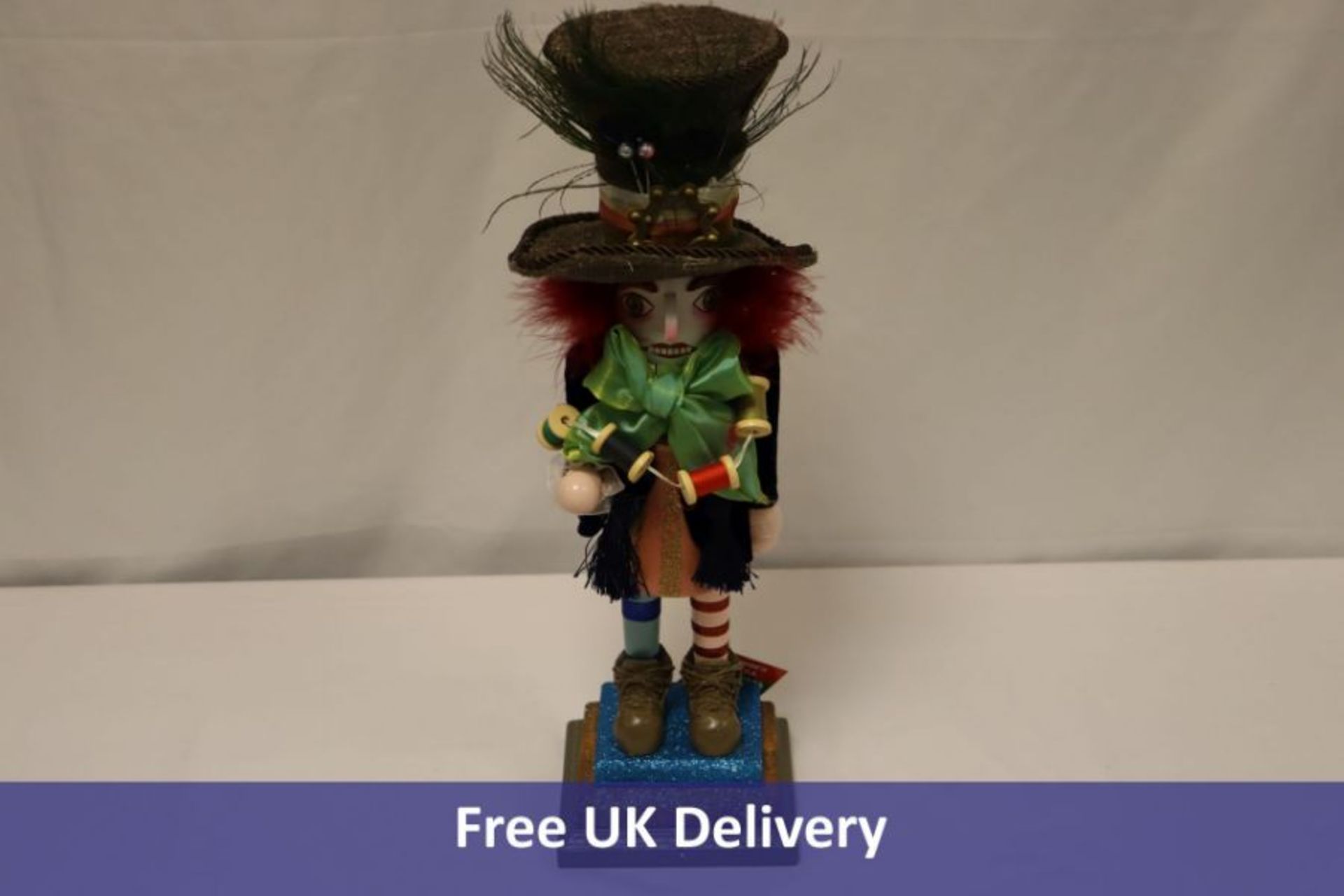 Kurt S. Adler 18" Hollywood Mad Hatter Nutcracker