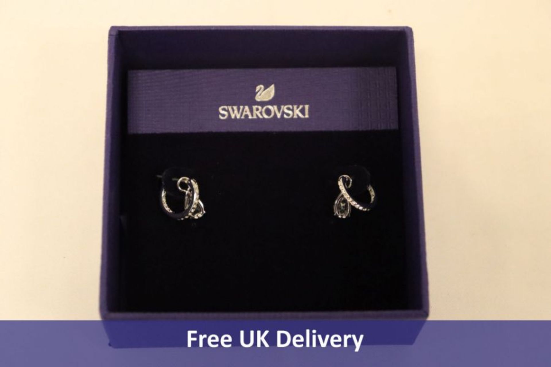 Swarovski Attract Pear Cut Hoop Earrings, 5563119