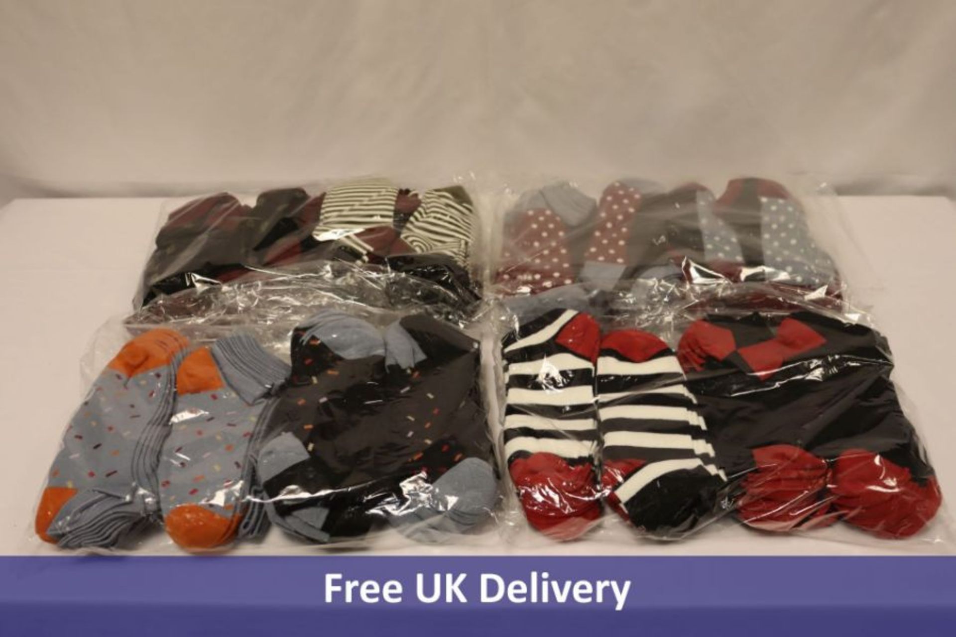 Approximately 150x Pairs of Trainer Socks, Assorted Colours