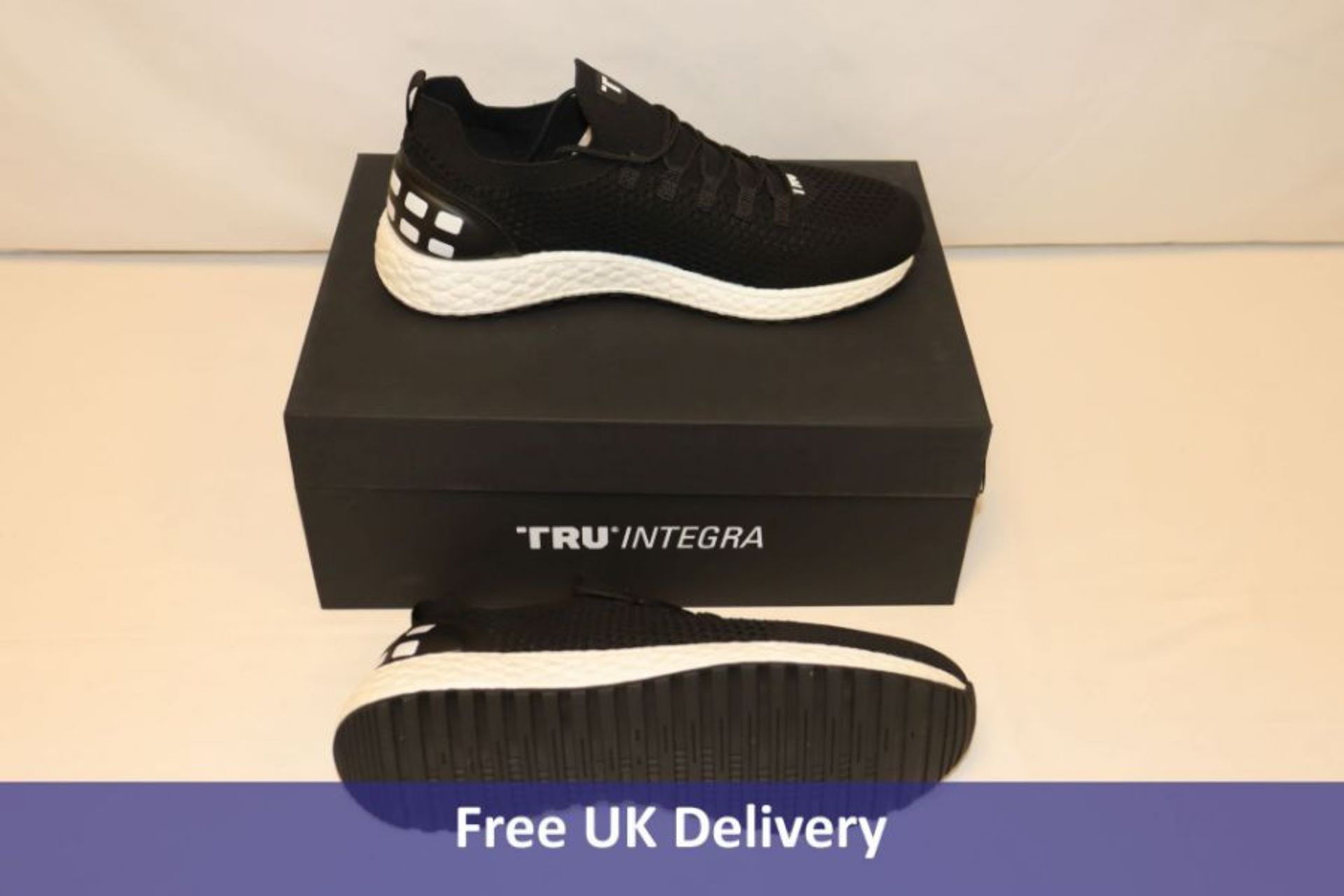 TRU Integra Men's Trainers, Black, UK 9.5