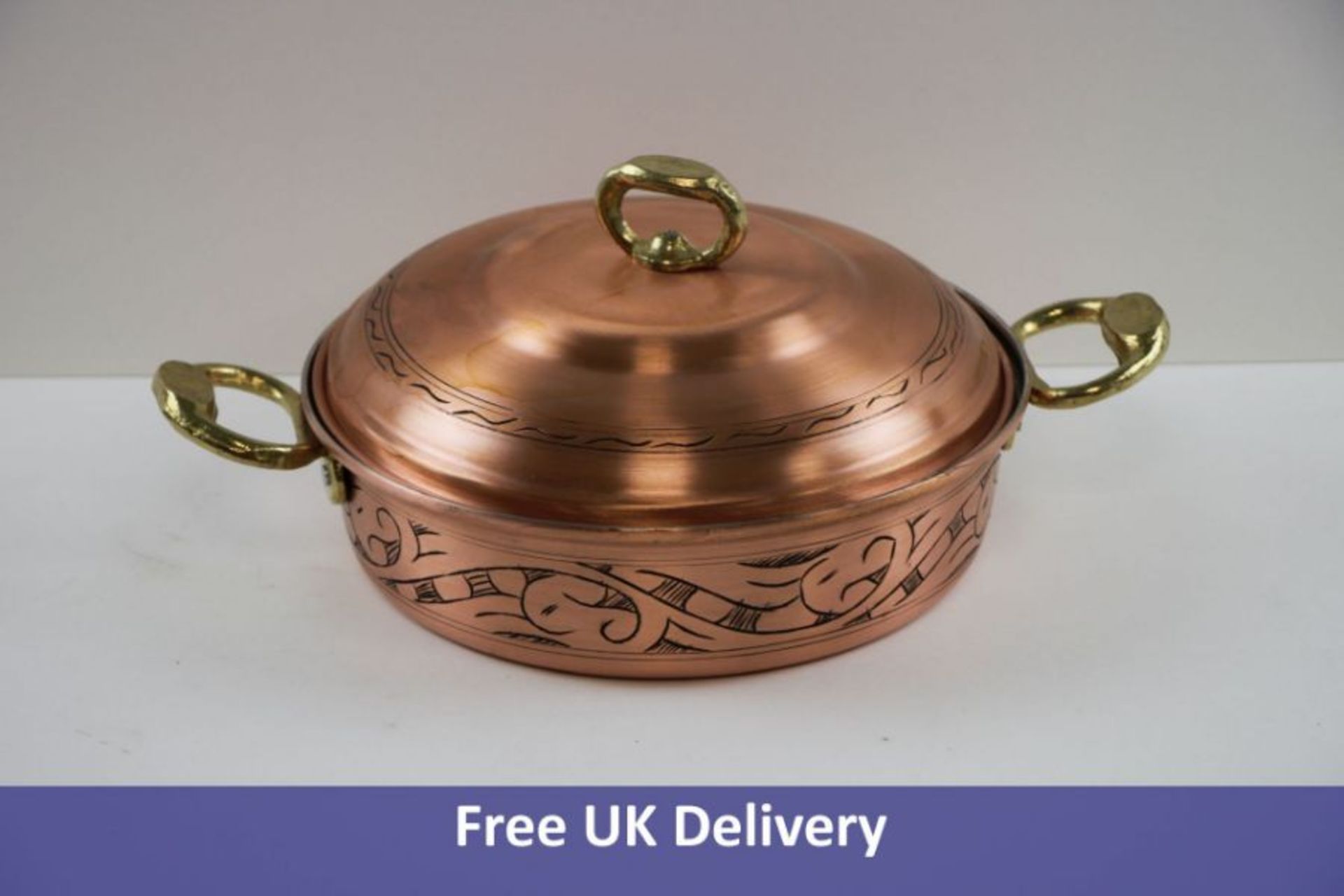 Four Fes Collection Copper Decorative Pots