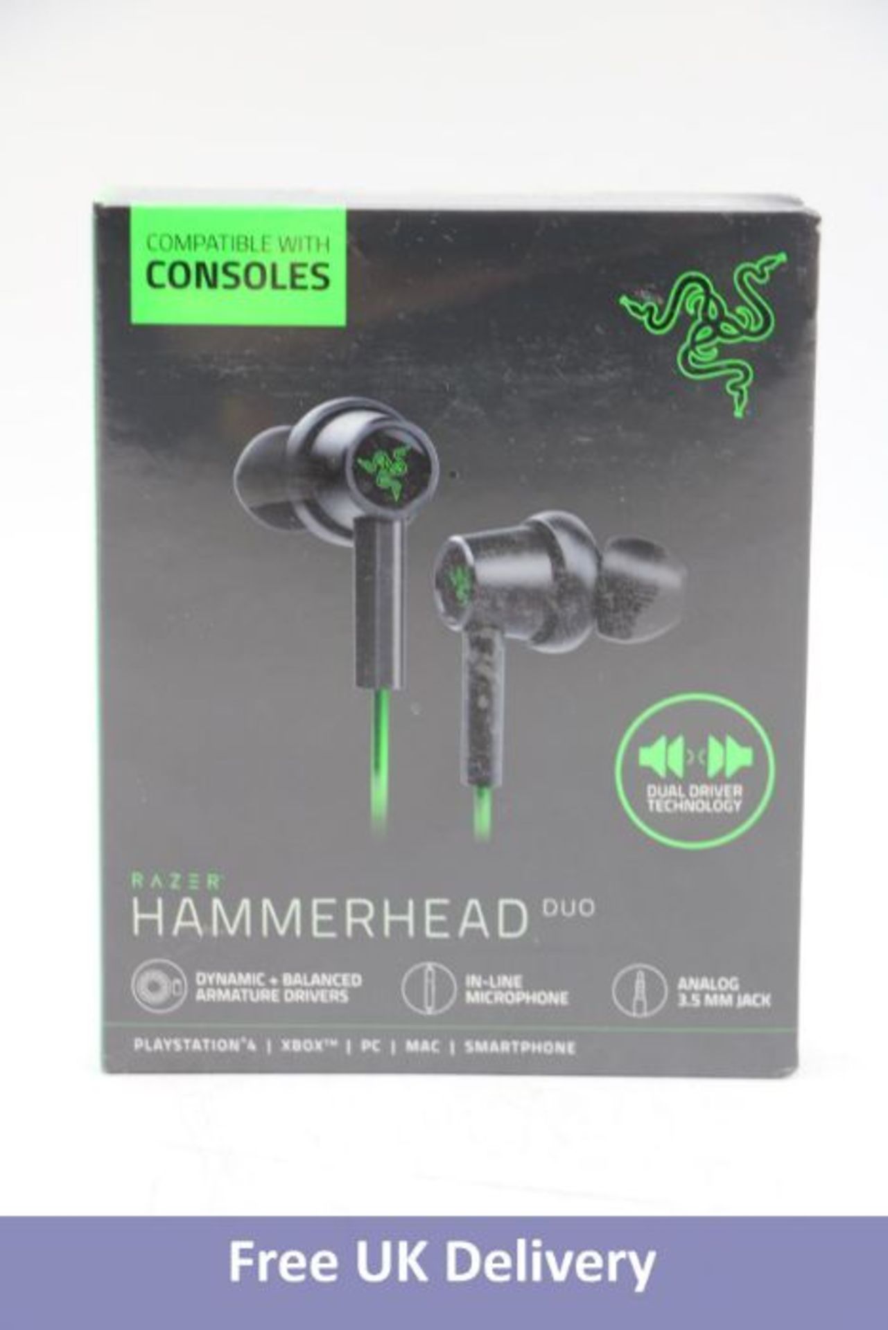 Razer Hammerhead Duo In-Ear Gaming Headset