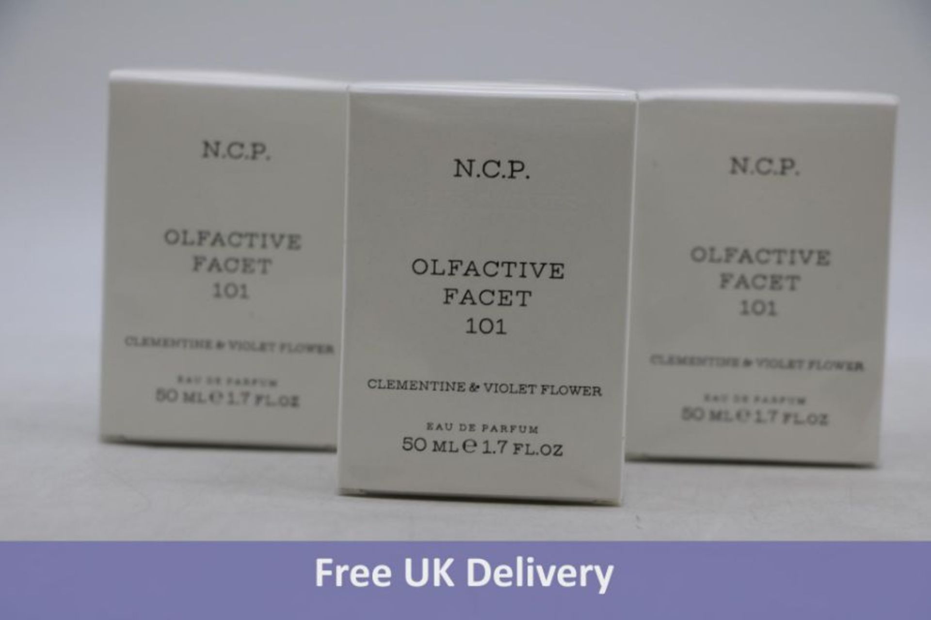 Three N.C.P. Olfactive Facet 101 Eau De Parfum, 50ml
