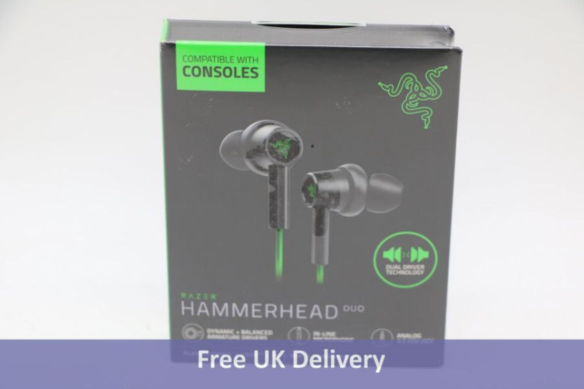 Razer Hammerhead Duo In-Ear Gaming Headset