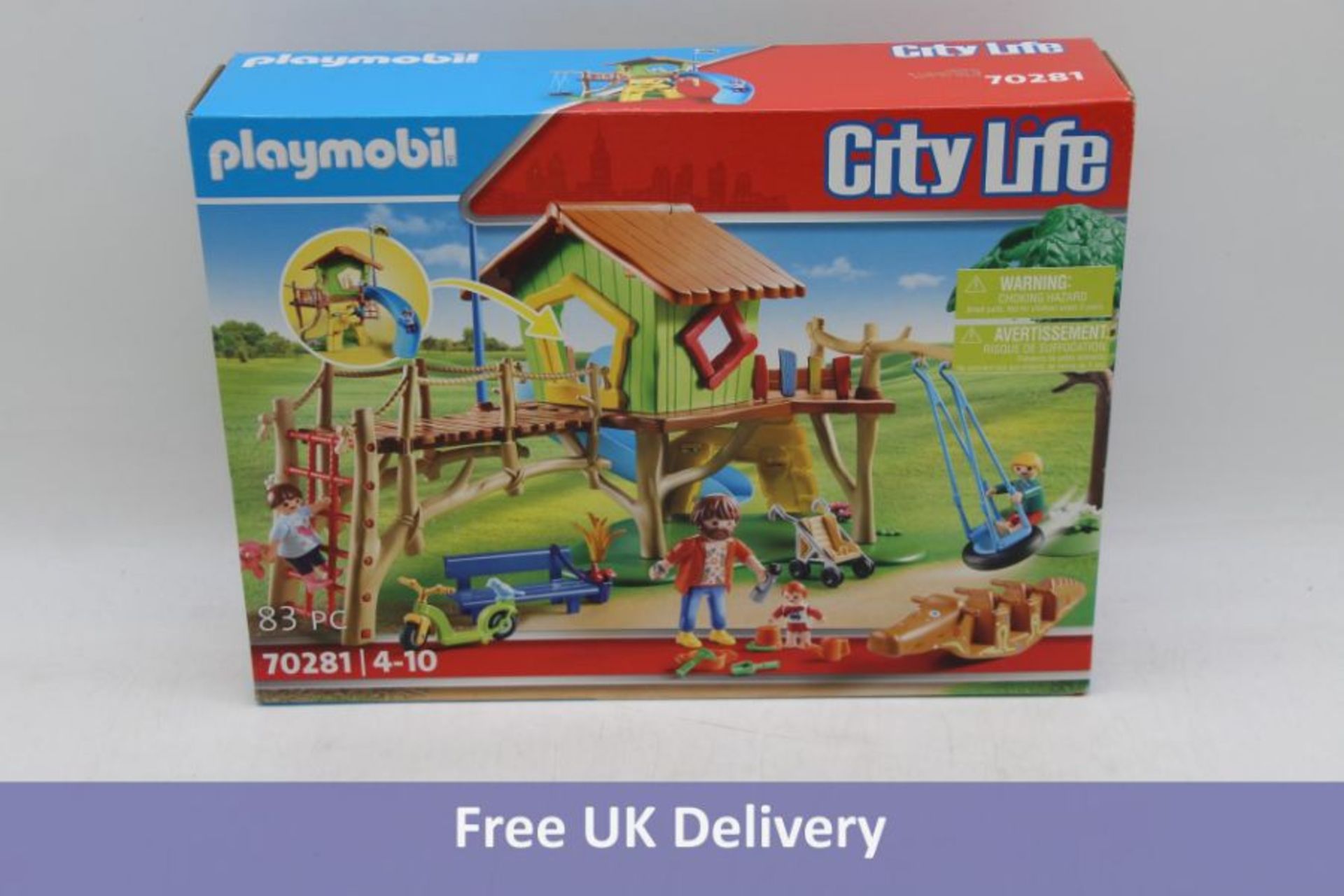 Three Playmobil Sets to include 1x Citylife, 70281, 1x Family Fun Zoo Vet with Medical Cart, 70346 a
