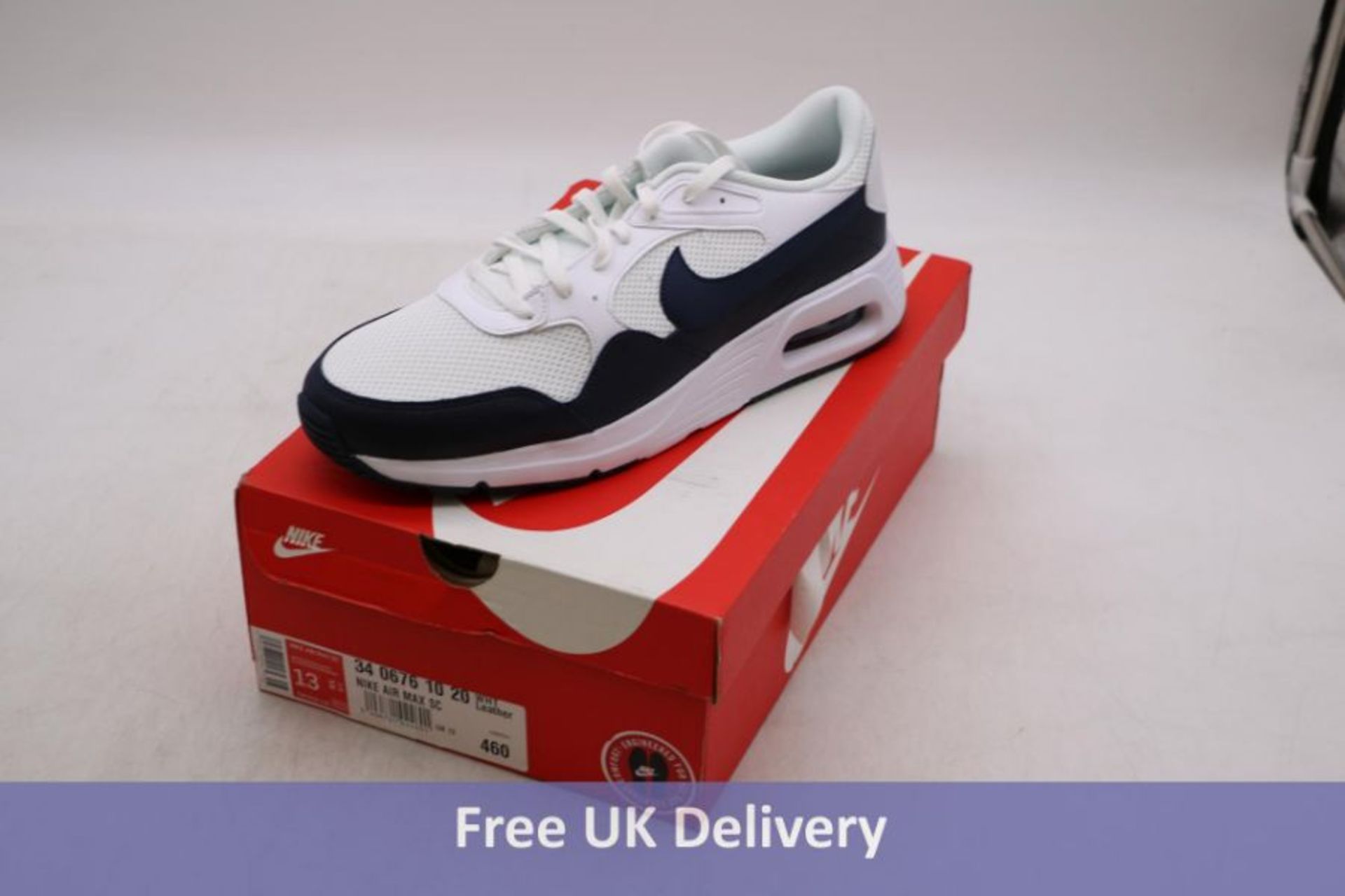 Nike Men's Air Max SC, White, UK 12