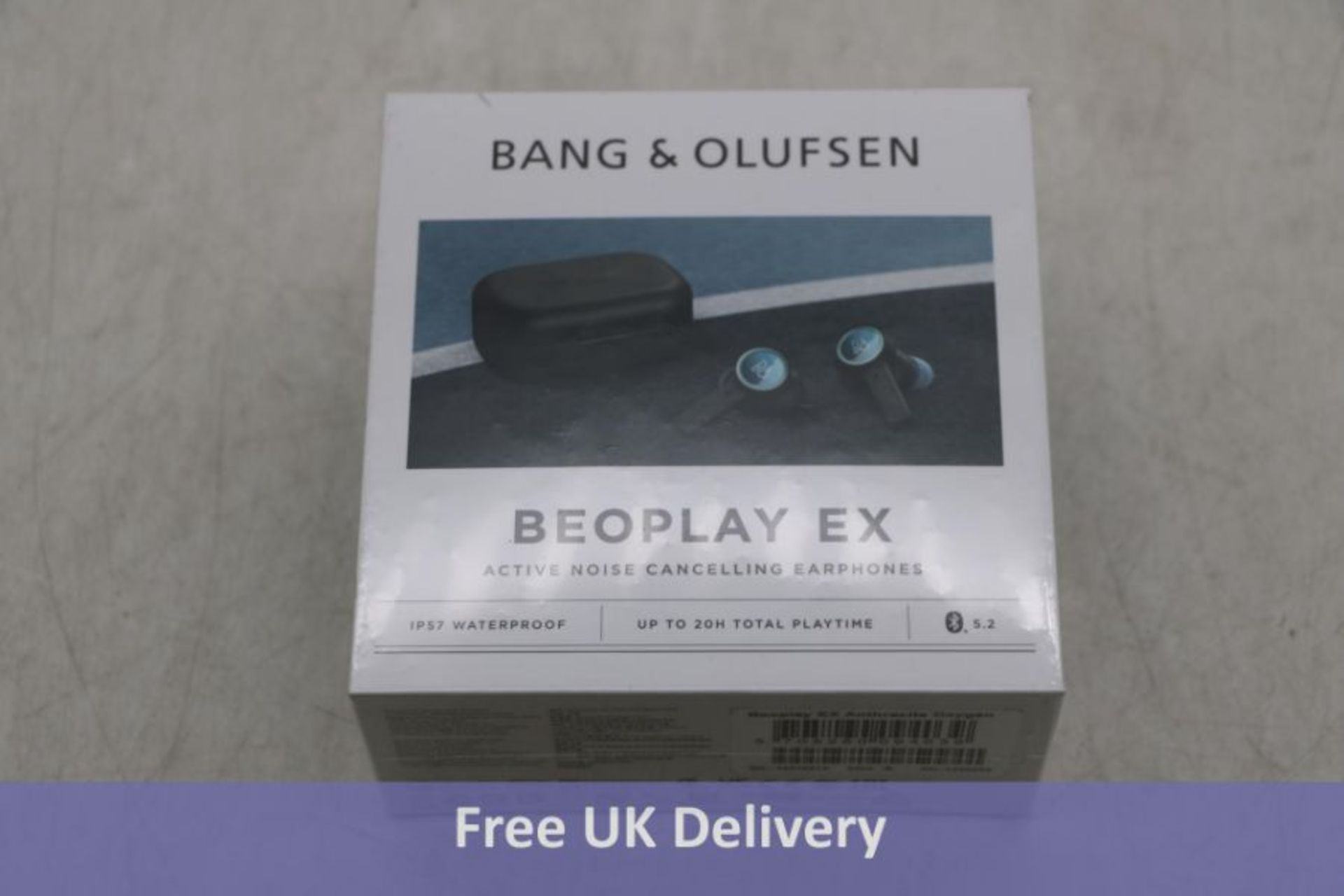 Bang & Olufsen Beoplays Ex-Active Noise Cancelling Wireless Bluetooth Earphones, Black