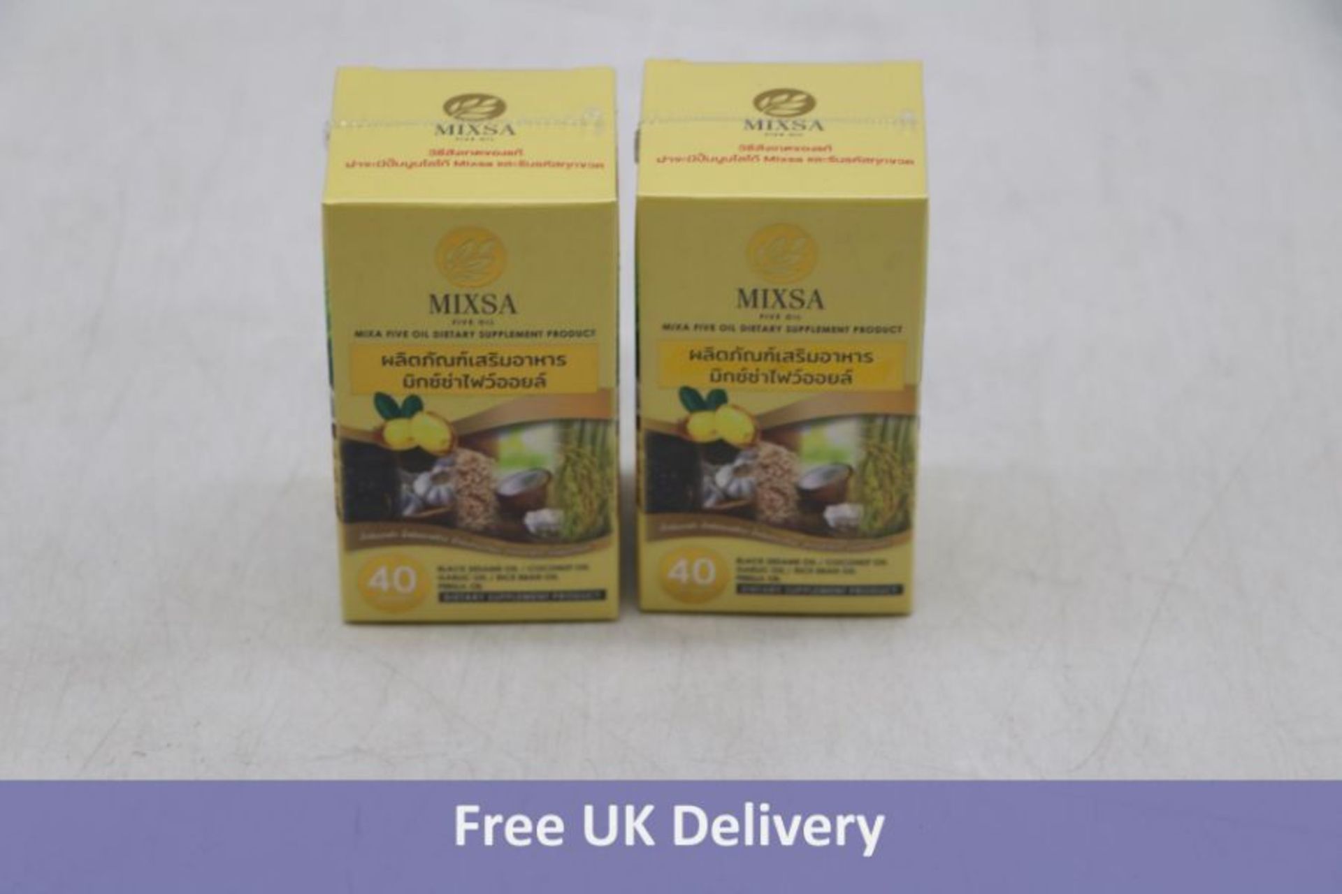 Three Mixsa Five Oil, 40 Capsule, Expiry 12/04/2023