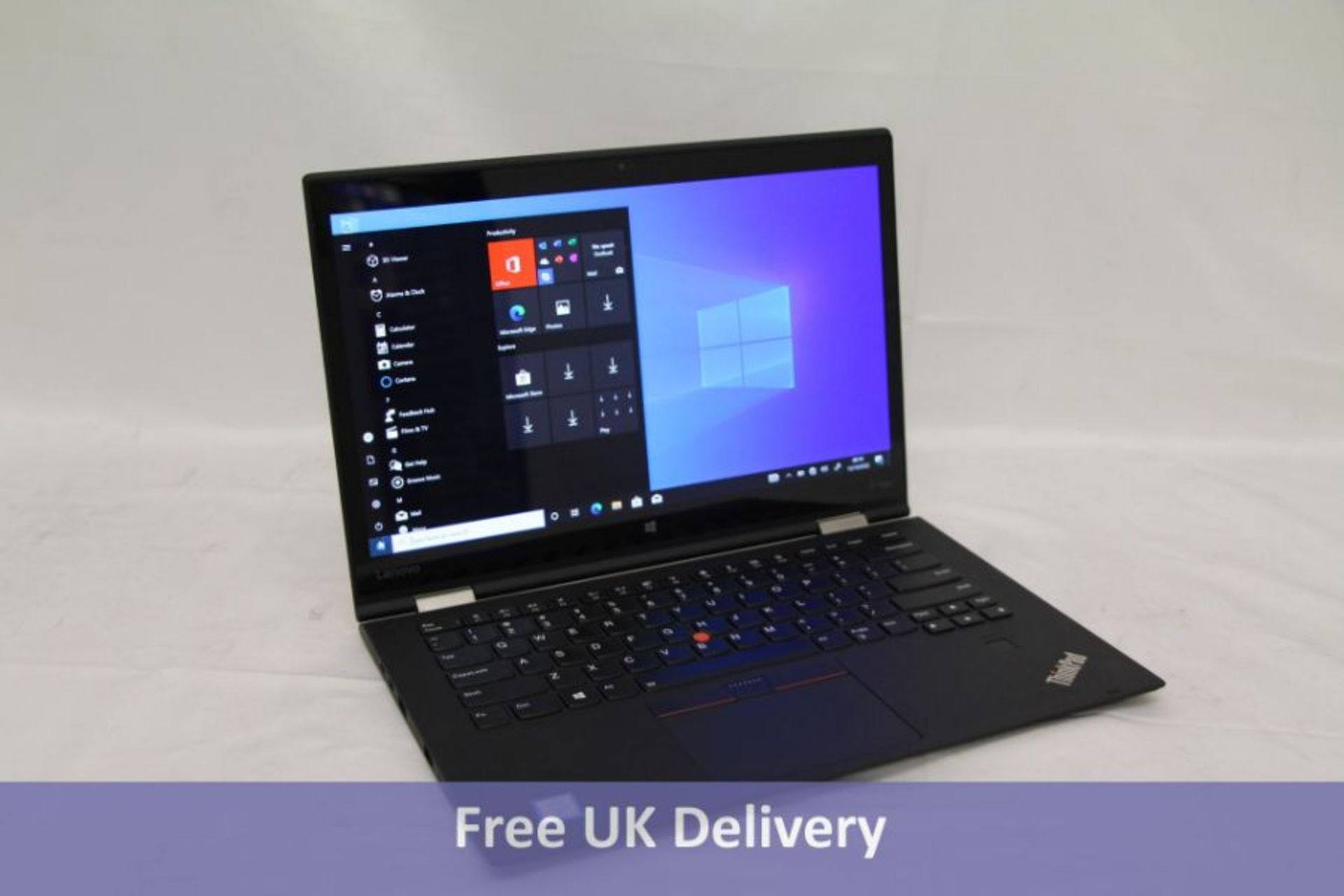 Lenovo ThinkPad X1 Yoga Laptop, Core i7-7600U, 16GB RAM, 500GB SSD, Touchscreen, Windows 10. Used, n