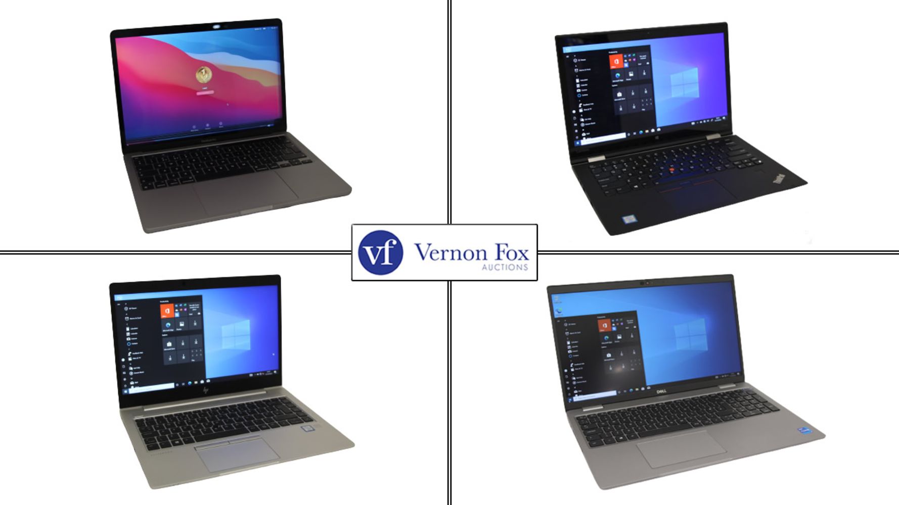 TIMED ONLINE AUCTION: The Laptop Sale, featuring Used, Nearly New and Refurbished Laptops and MacBooks, with FREE UK DELIVERY!