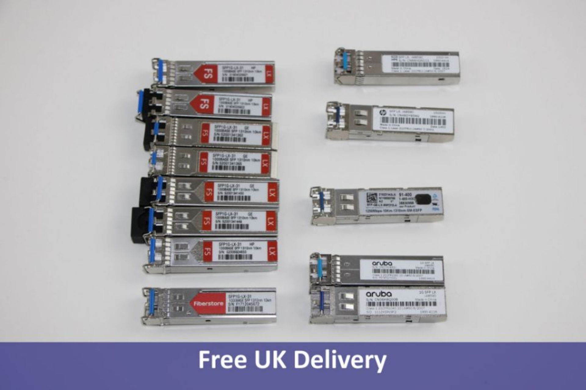 13x Mixed FS SFP Modules