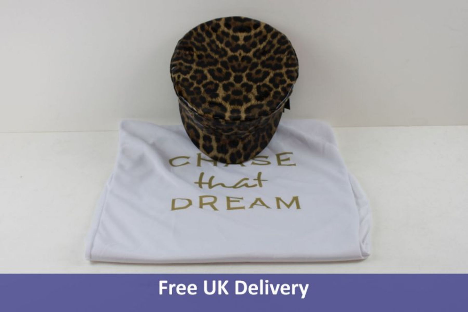 Manokhi officers Hat, Leopard Print