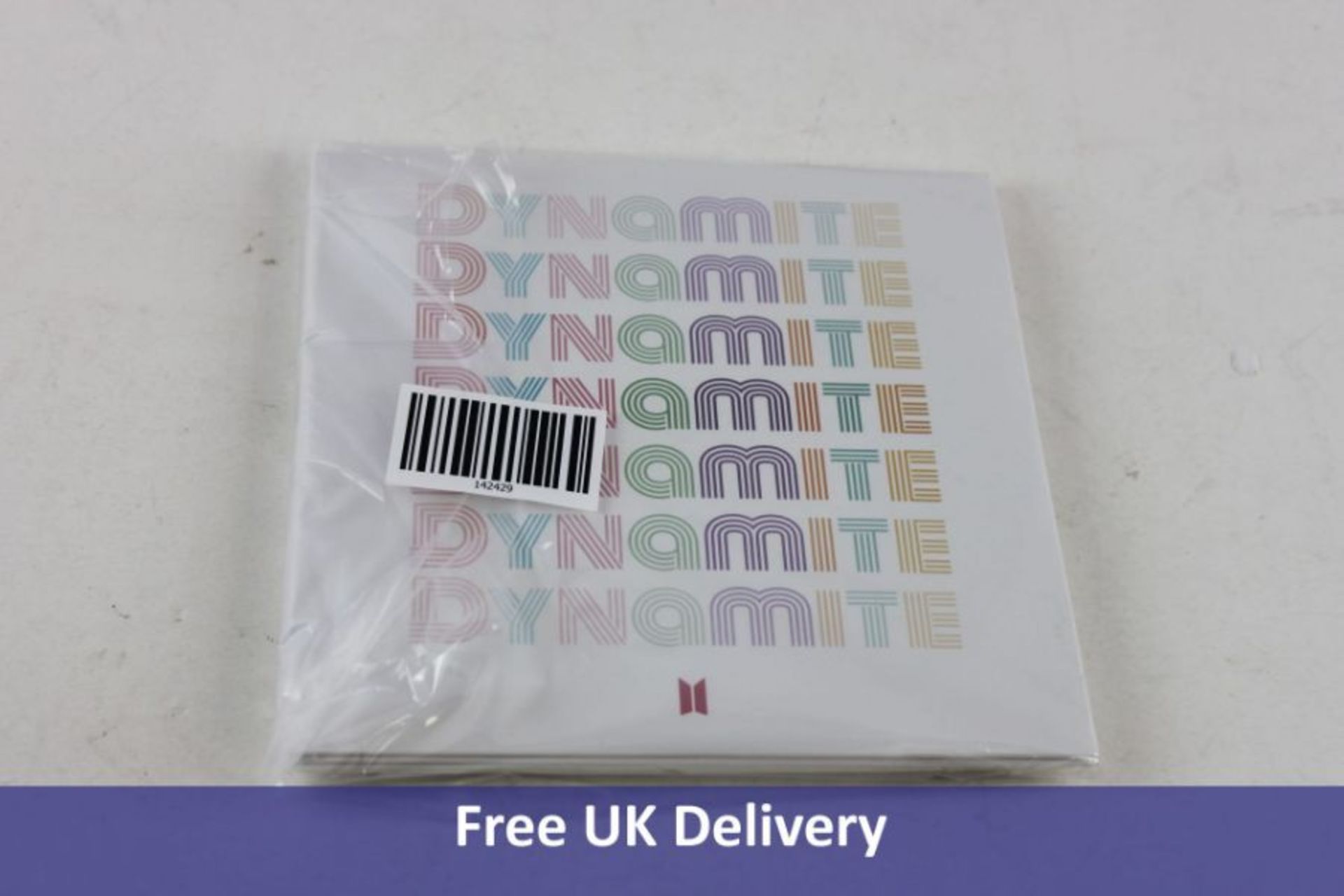 Four BTS Dynamite - Limited Edition Sealed 7" Vinyls