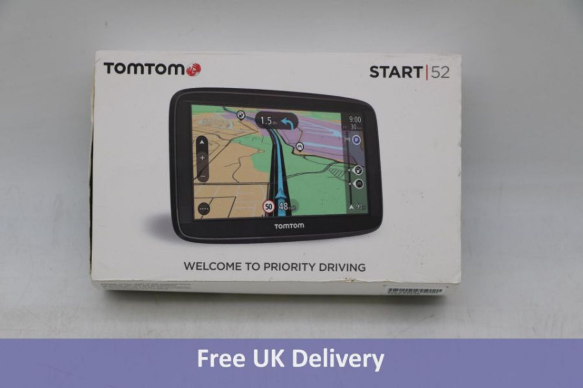 TomTom Start 52, 5 inch Sat Nav with UK Lifetime Maps