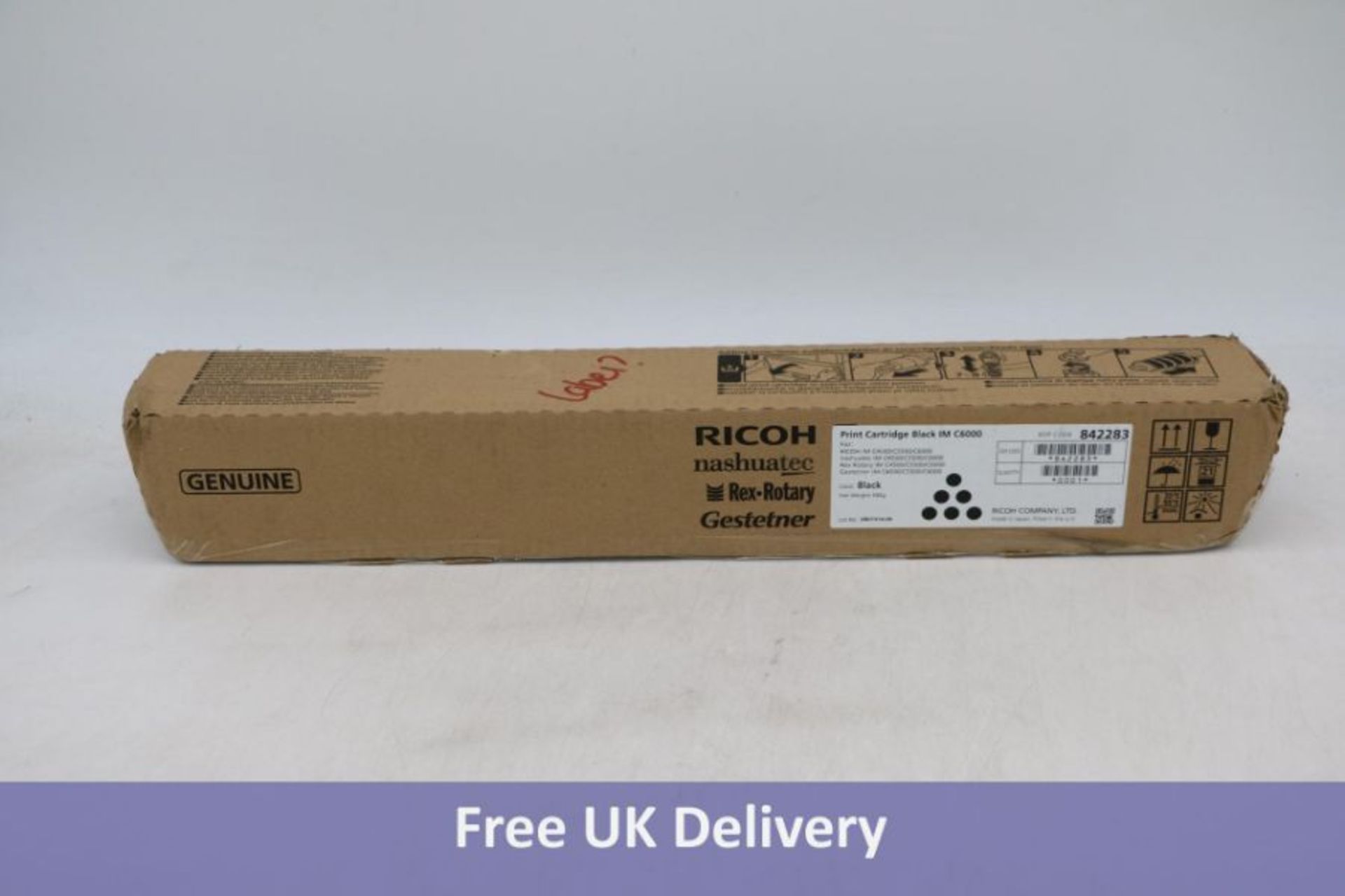 Ricoh 842283, Toner Cartridge Black, IM C4500, C5500, C6000- Original