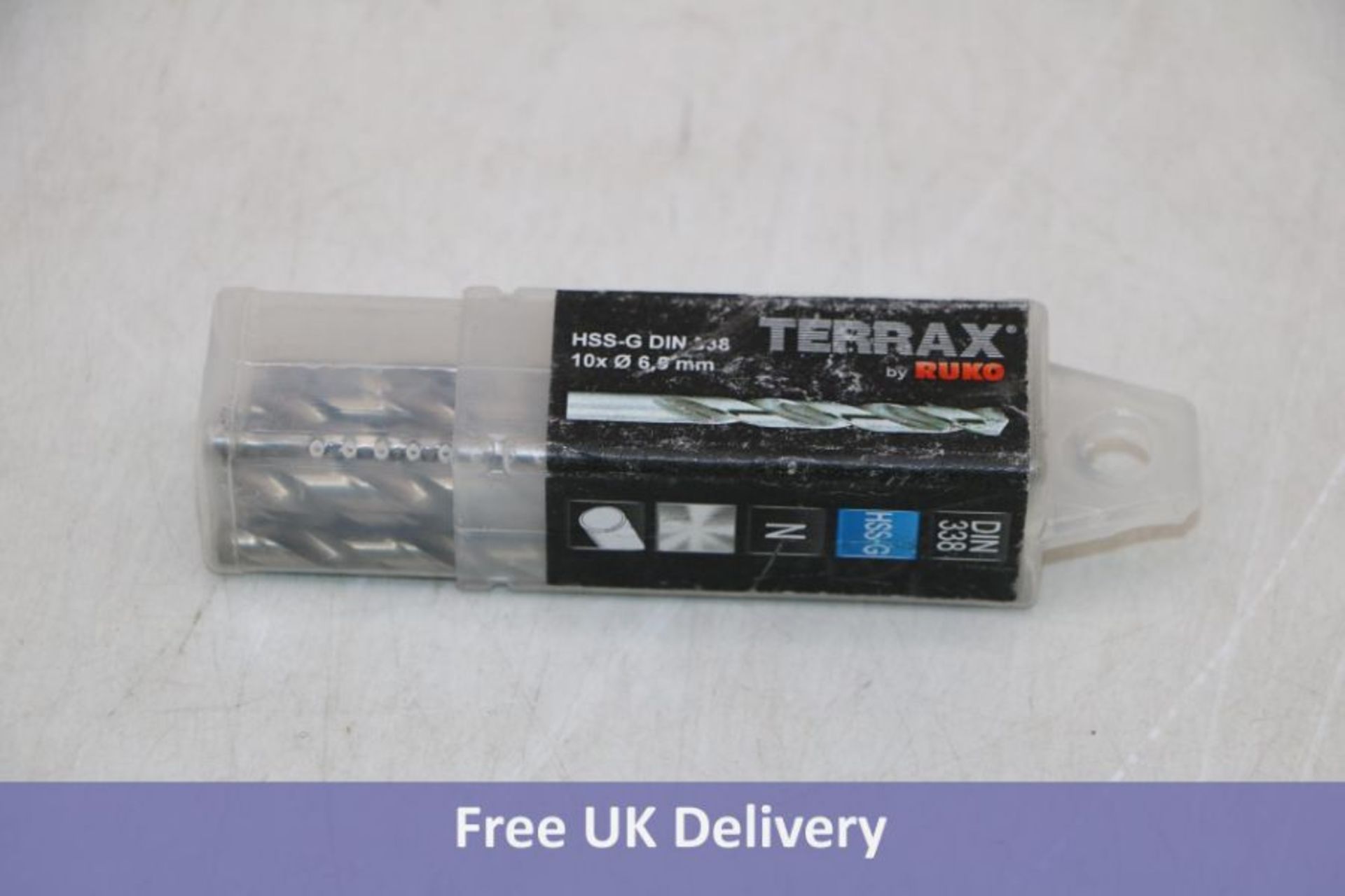 Sixty Terrax By Ruko Spiral Drill Bits, HSSE-G Din 338, Ø 6,5MM - Image 2 of 2