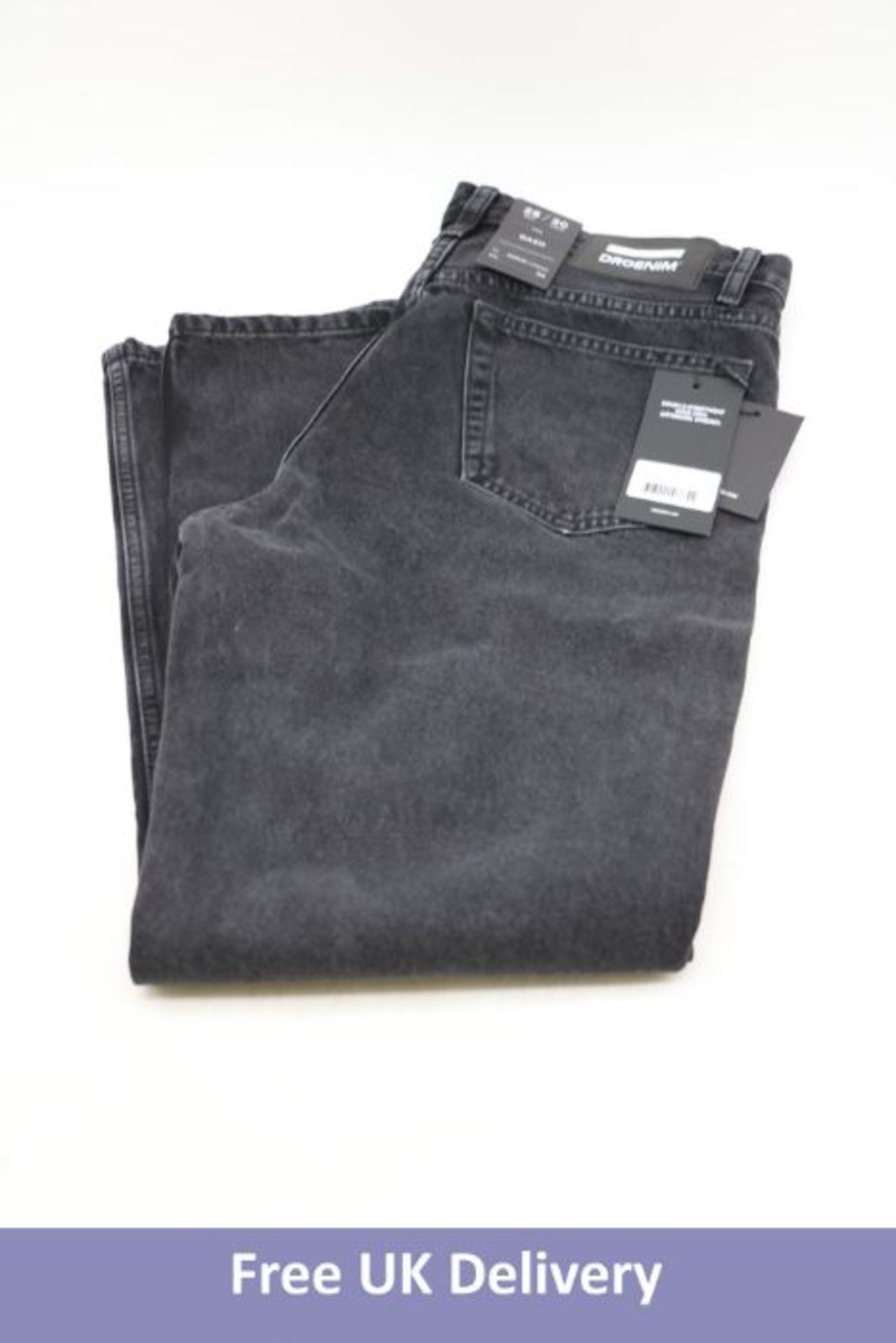 Two Dr Denim Men's Dash Night Jeans, Black, 1x Size W33 L32, 1x Size W34 L34