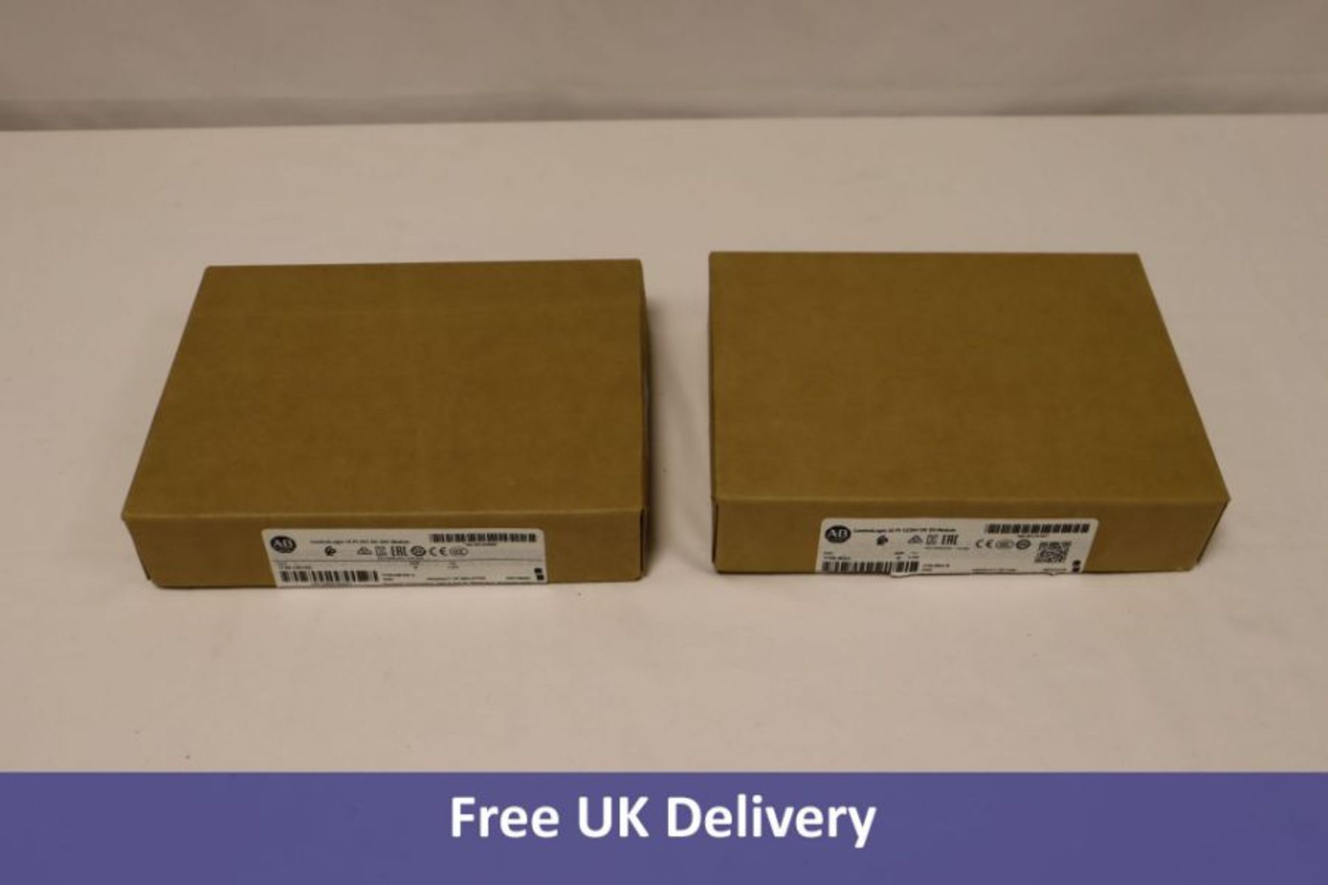 Two Allen Bradley ControlLogix items to include 1x 1756-IB32/B, 32Pt 12/24V DC D/I Module, Box Opene