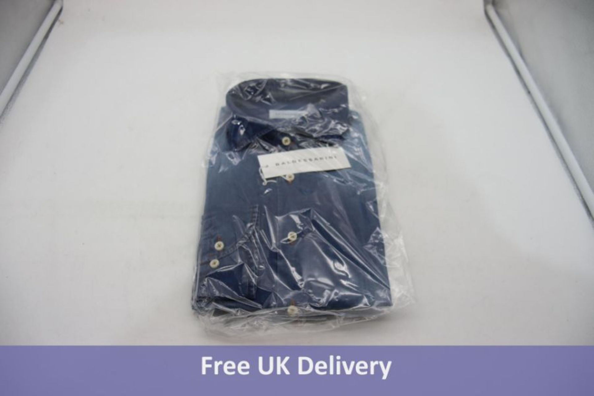 Two Baldessarini Men's Henry Shirts, Vintage Indigo, Size M - Image 2 of 2