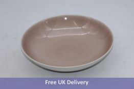 Jars Ceramistes France Round Ceramic Bowl and Oval Dish, Dusty Pink