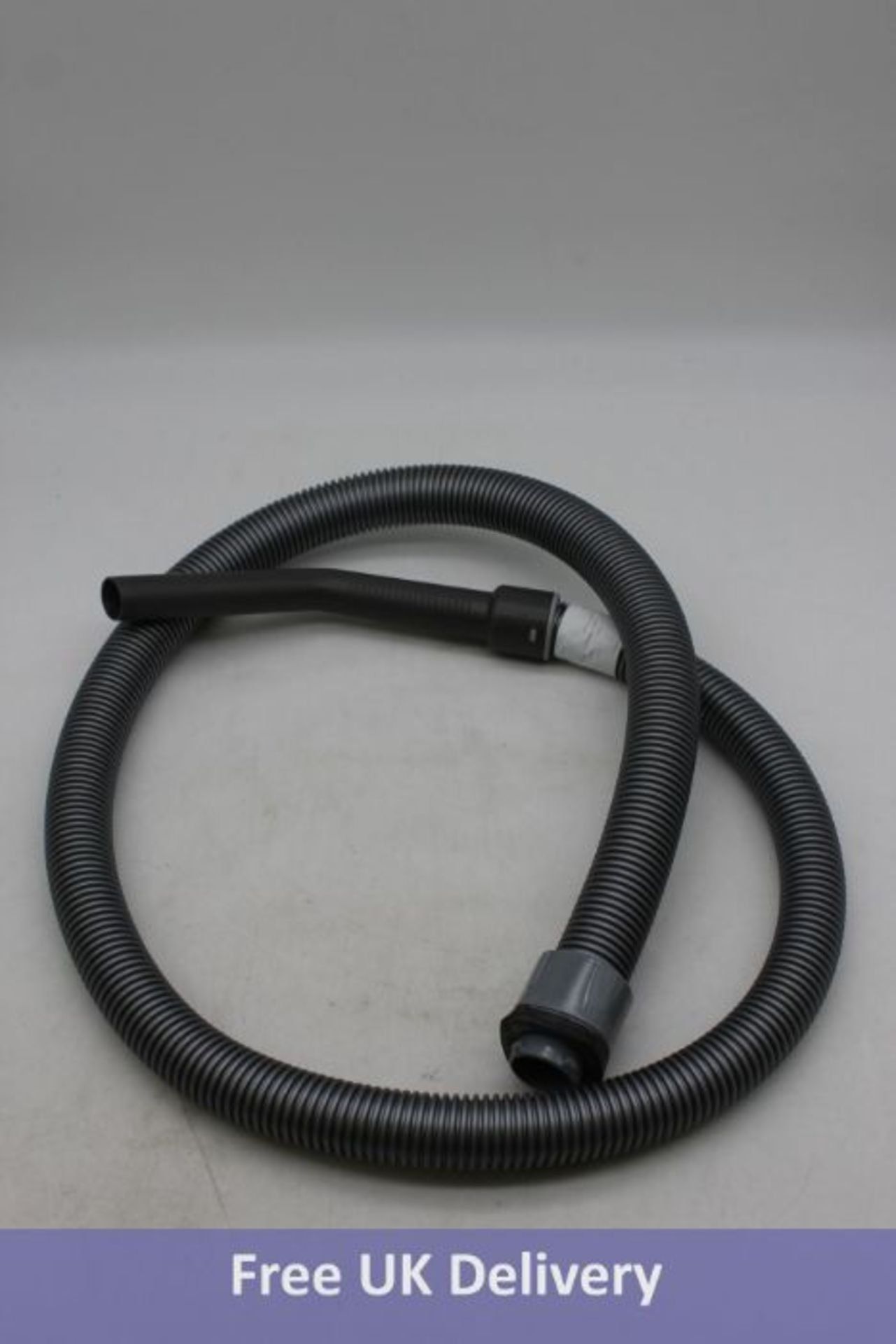 Four Nilfisk Hoses, 38/32mm 2m, Grey Plastic, Bent End