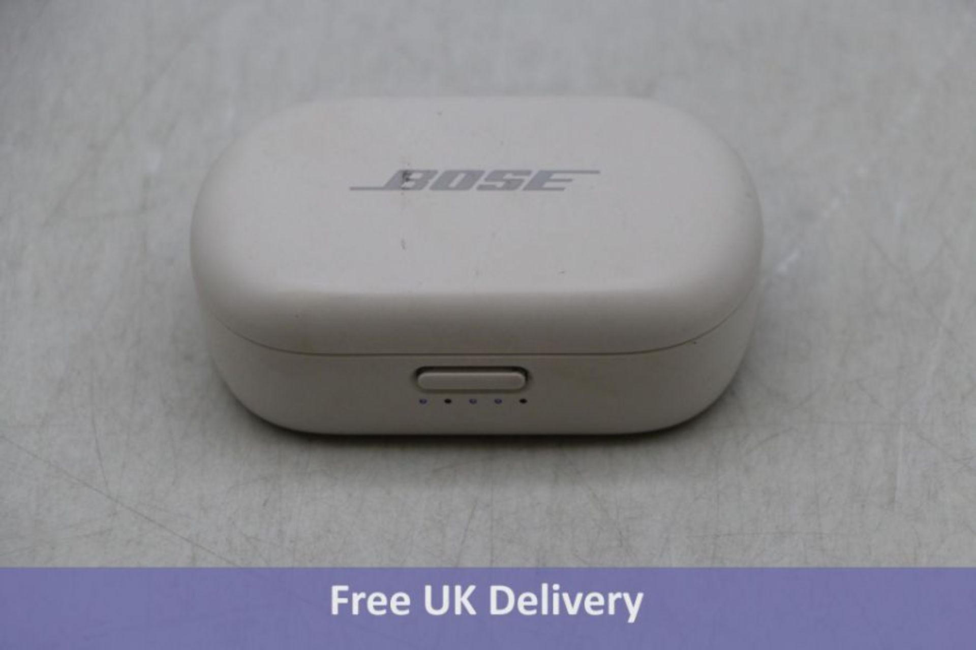 Bose QuietComfort Noise Cancelling Earbuds, White. Used
