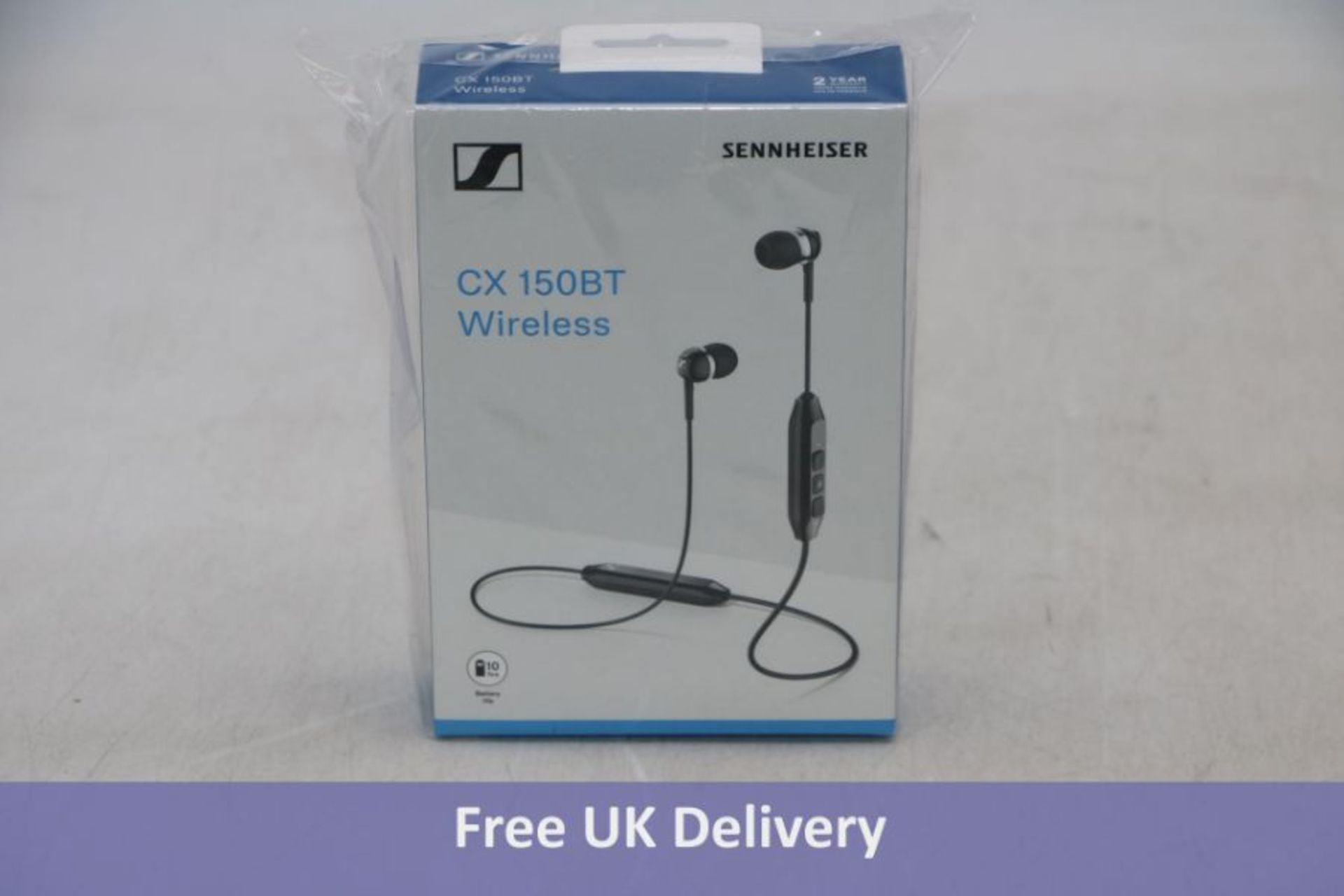 Sennheiser CX 150BT Wireless Bluetooth Earphones, Black