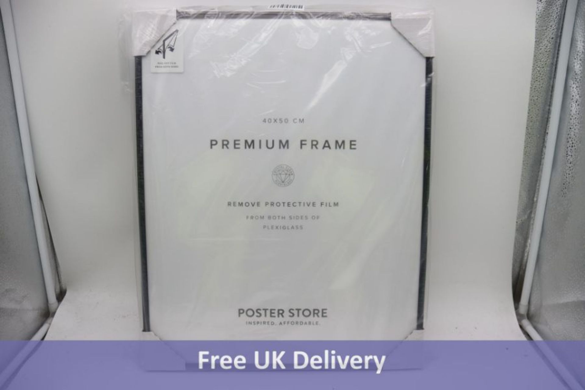 Three Poster Store Premium 40 x 50 CM Frames, Black