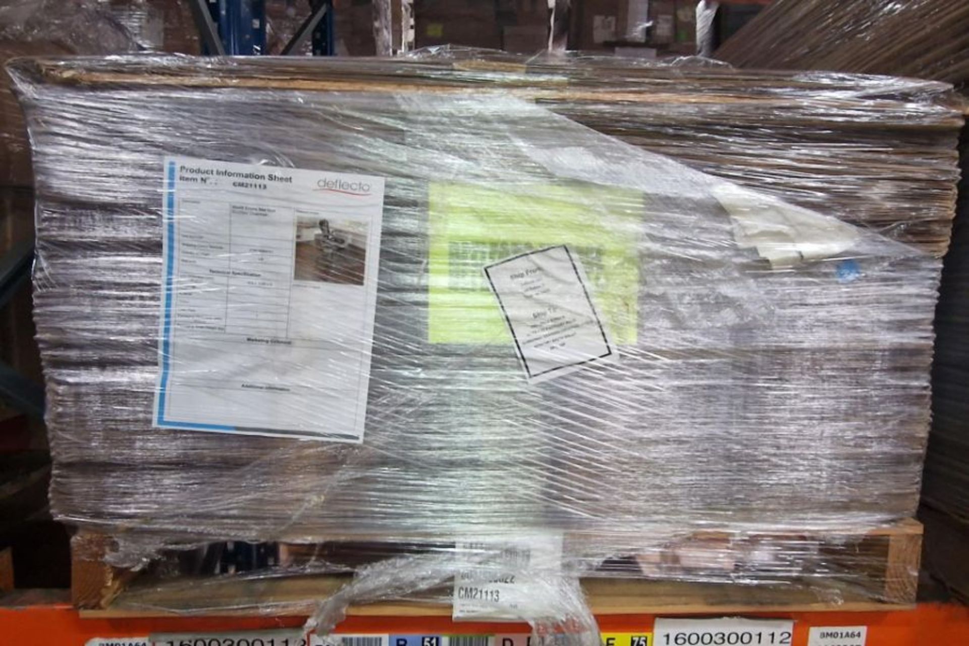 A pallet containing as new Econo stud chair mats (36 x 48 inch) (CM21113) - Image 3 of 6