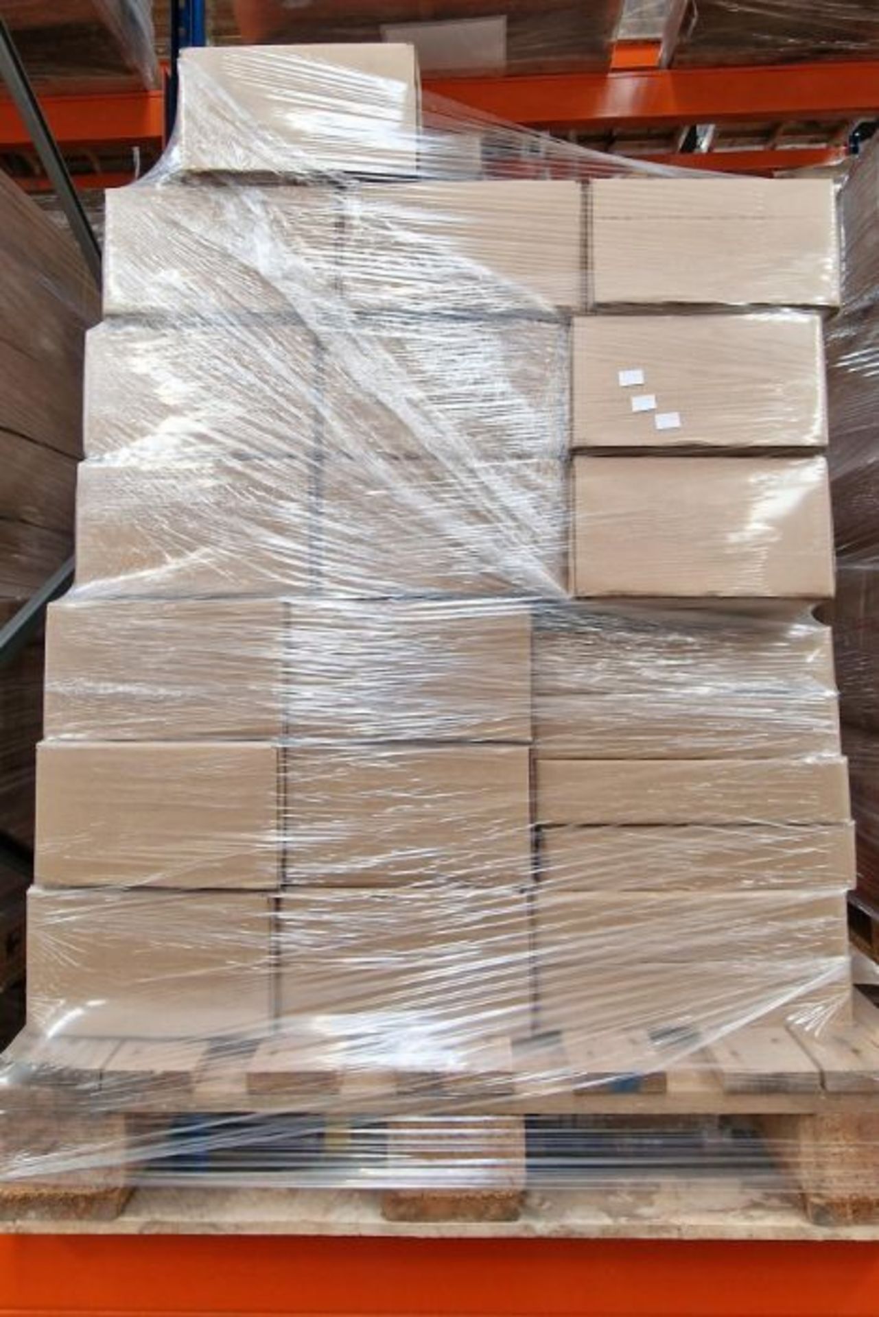 A pallet containing pocket wire literature floor stands (78745-1)