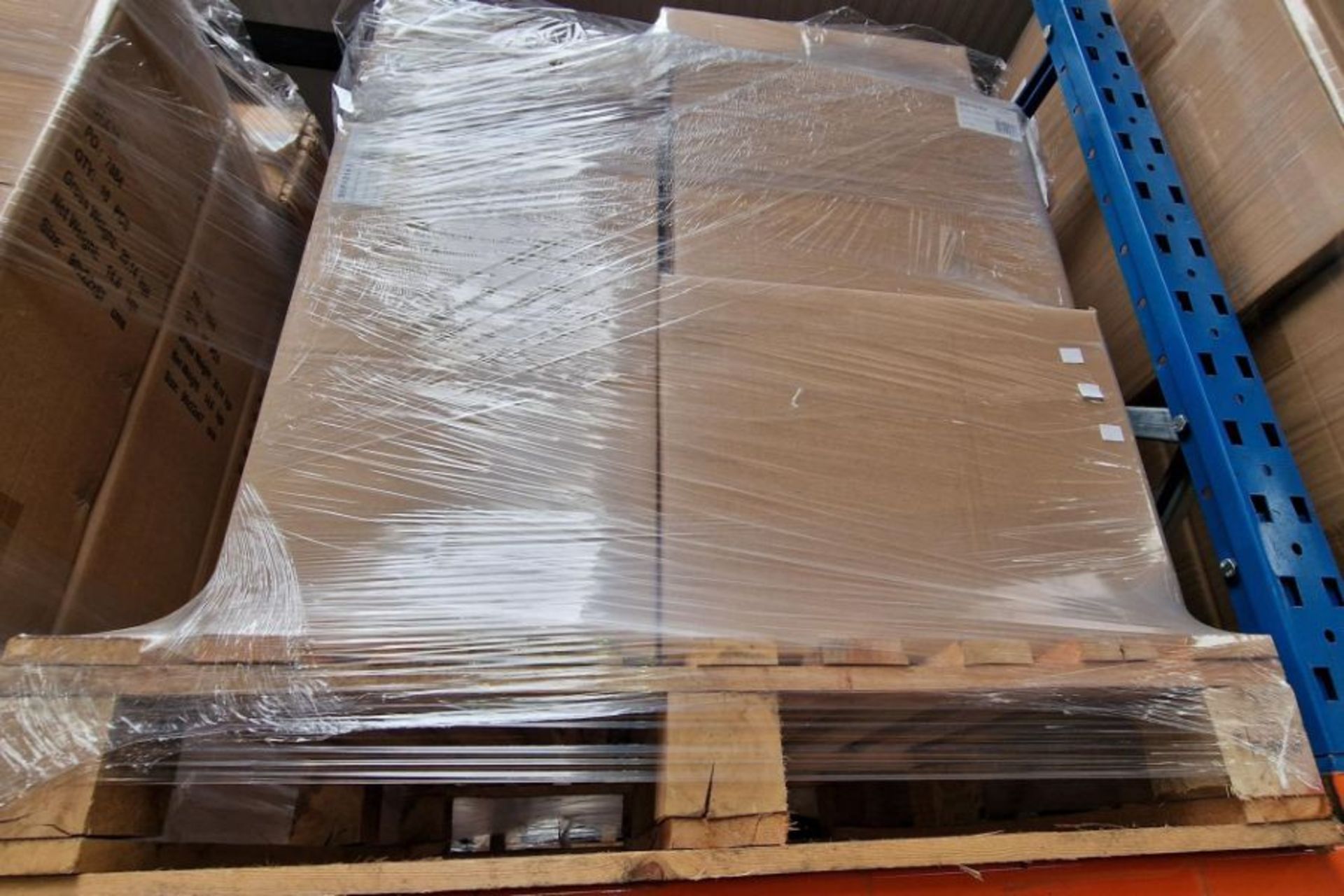 A pallet containing as new A3 slanted black acrylic sign holders (SSPA314-2)