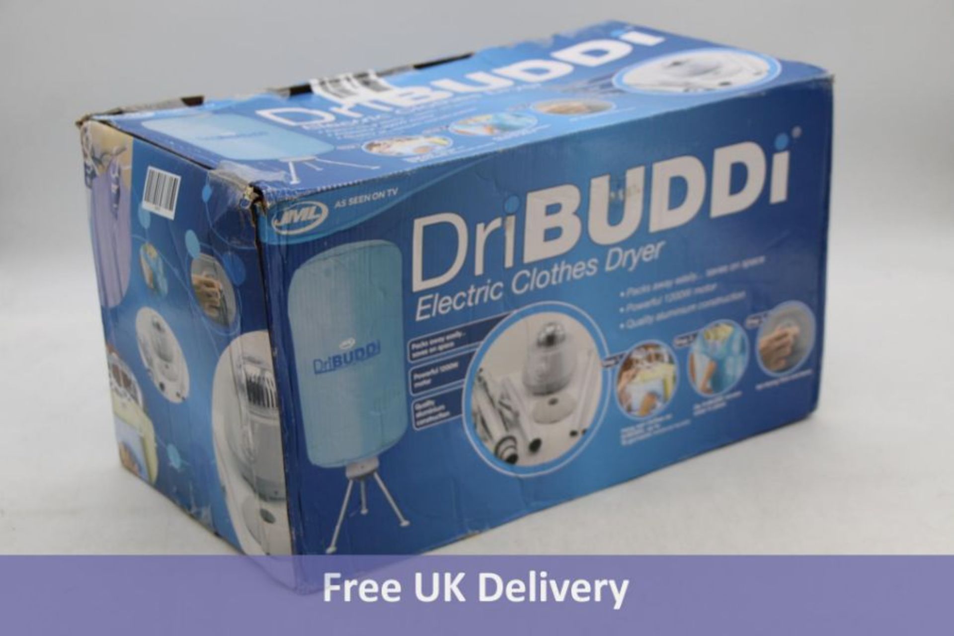 JML DriBuddi Electric Clothes Dryer, 1200W Motor