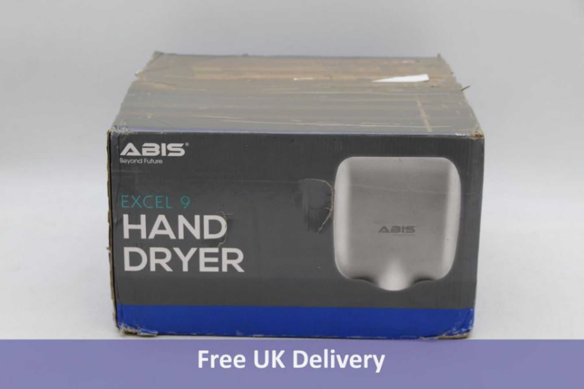 ABIS Excel-9 Stainless Steel Commercial Hand Dryer, Chrome