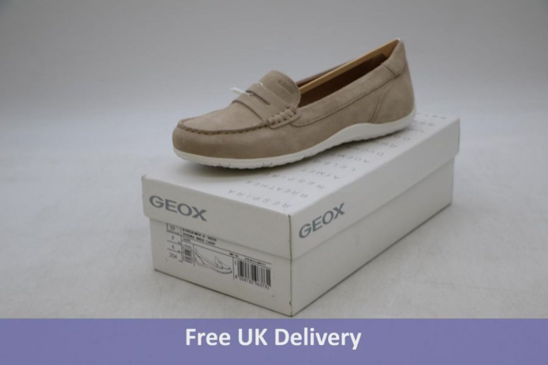 Four pairs of Geox Women's Shoes to include 1x Bigliana Croc Leather Shoes, Black, UK 5, 1x Bigliana - Image 4 of 4