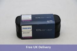 Philips Zoom Nite White 10% Teeth Whitening Gel Take Home Kit, 6 x 2.4ml Syringes, Expiry 12/2023