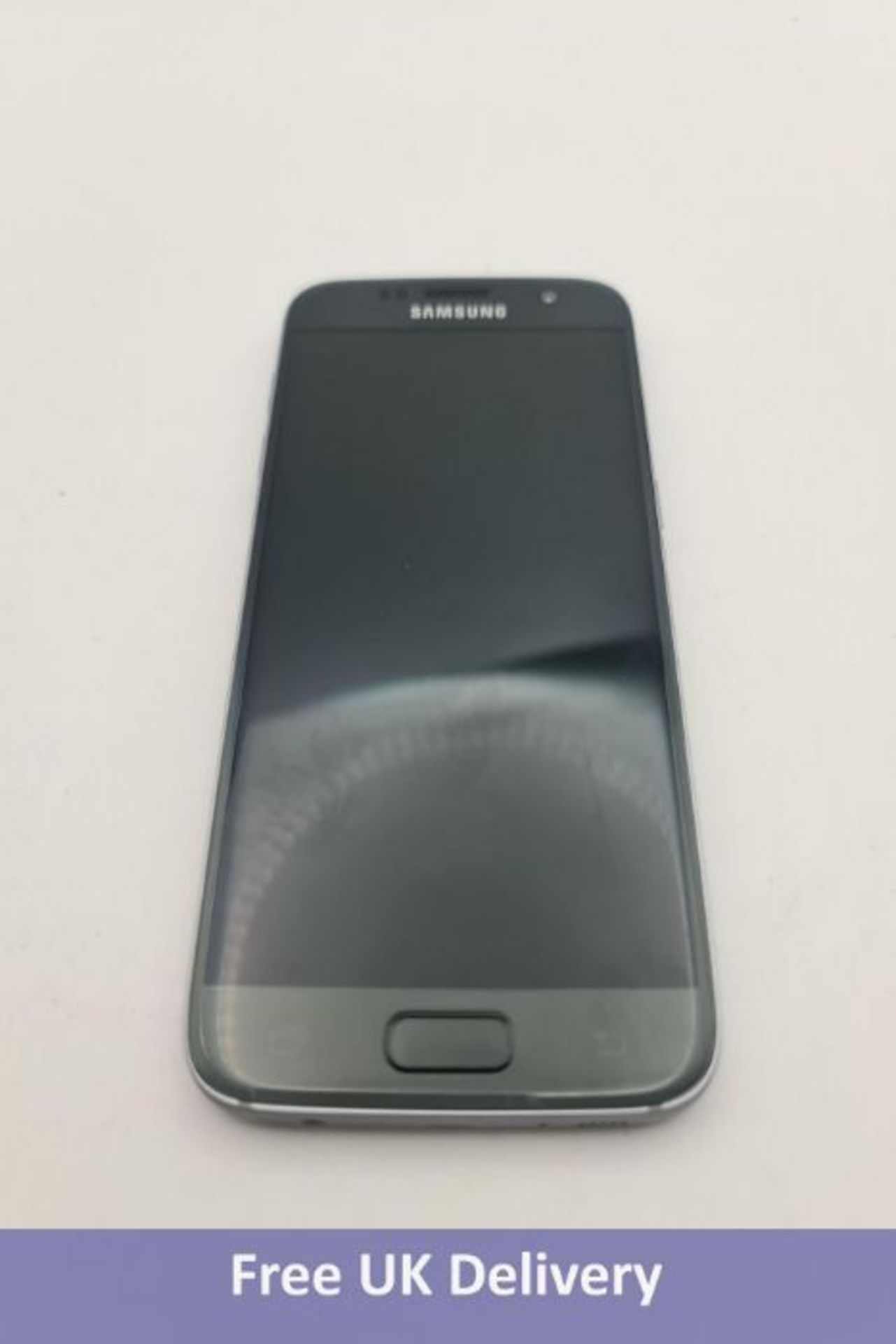 Samsung Galaxy S7 Android Mobile Phone, 32GB, AT&T logo on rear. Used, no box or accessories. Checkm