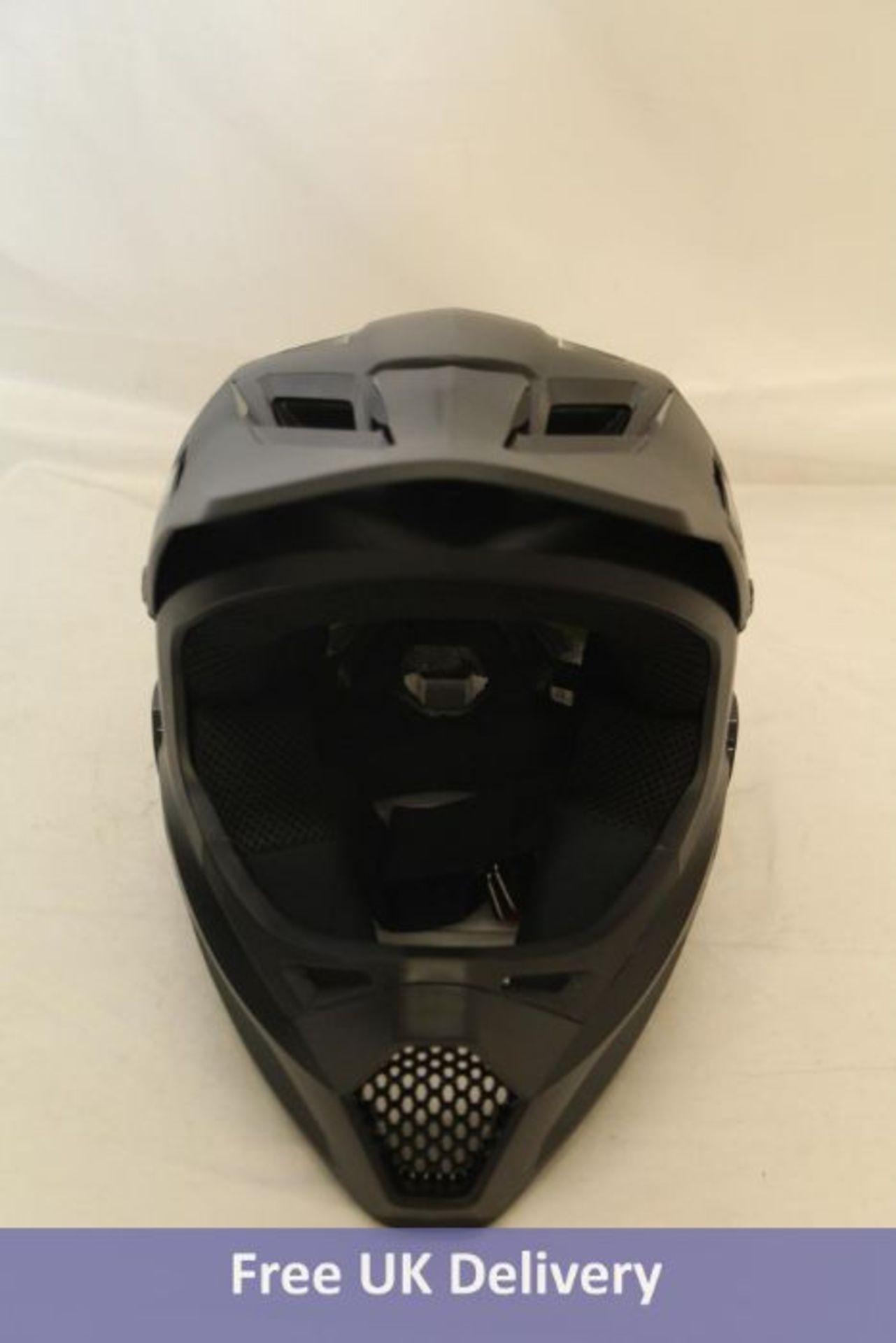 Fox Racing Rampage MIPS Downhill MTB Bicycle Helmet, Matte Black, UK XL