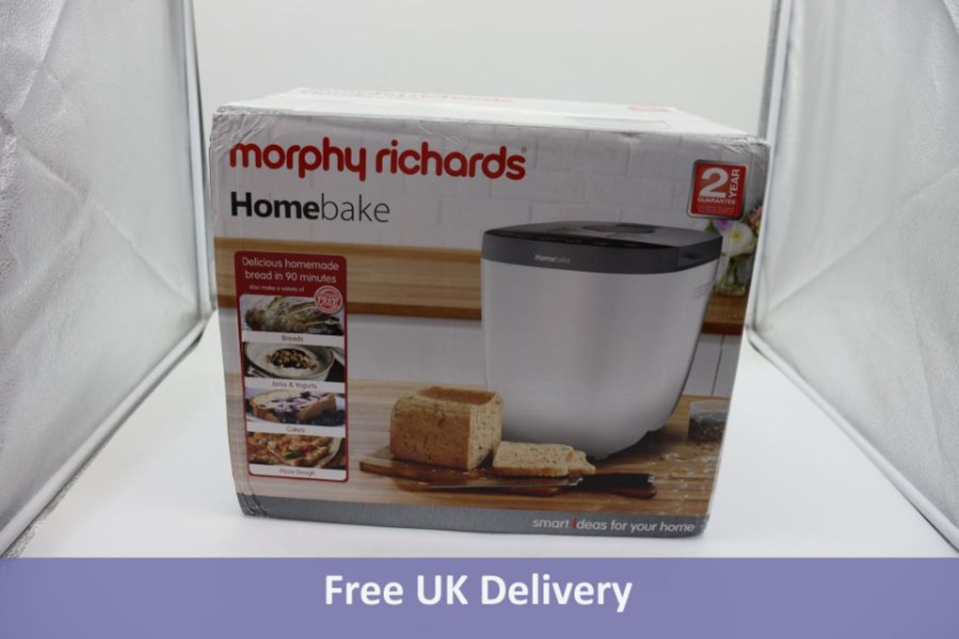 Morphy Richards Homebake Breadmaker, White